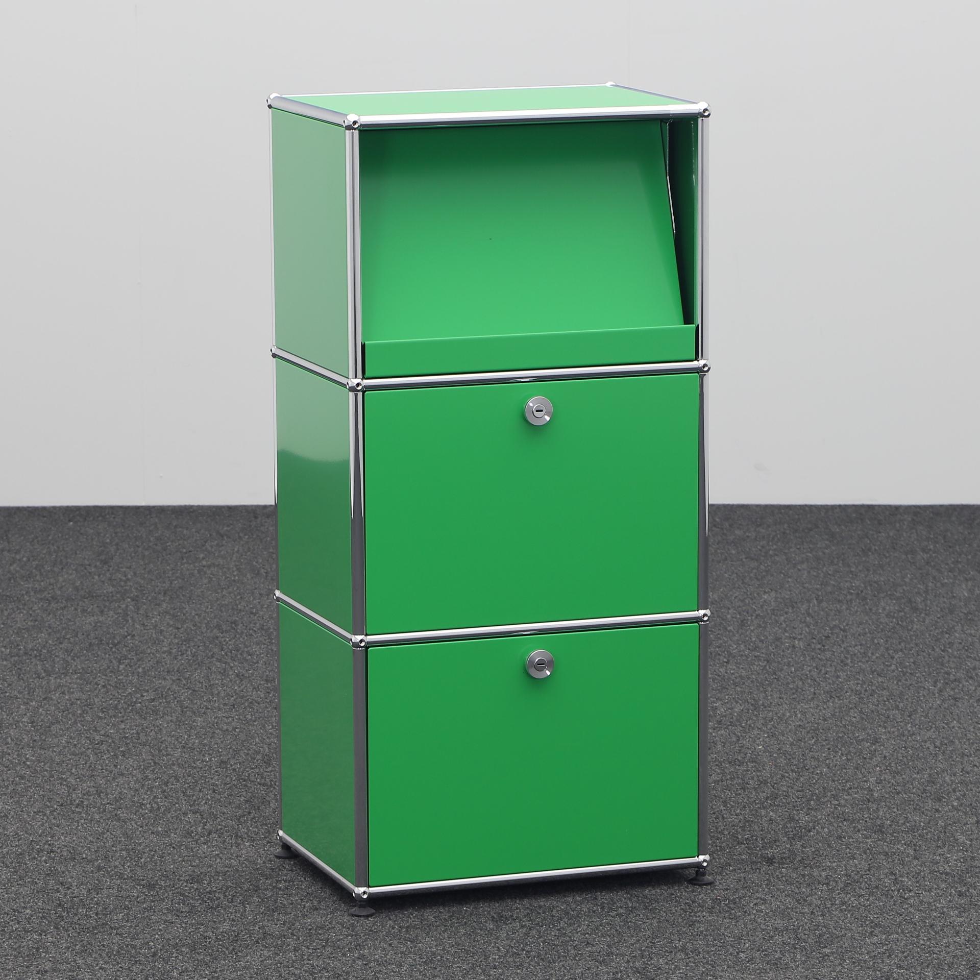 Armadi modulari USM Haller (Verde, Buono, Senza chiave)