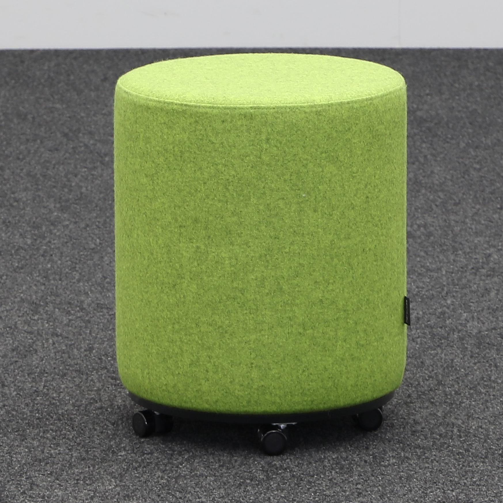 Office stool Narbutas GIRO (Green, New, Carpet castors)