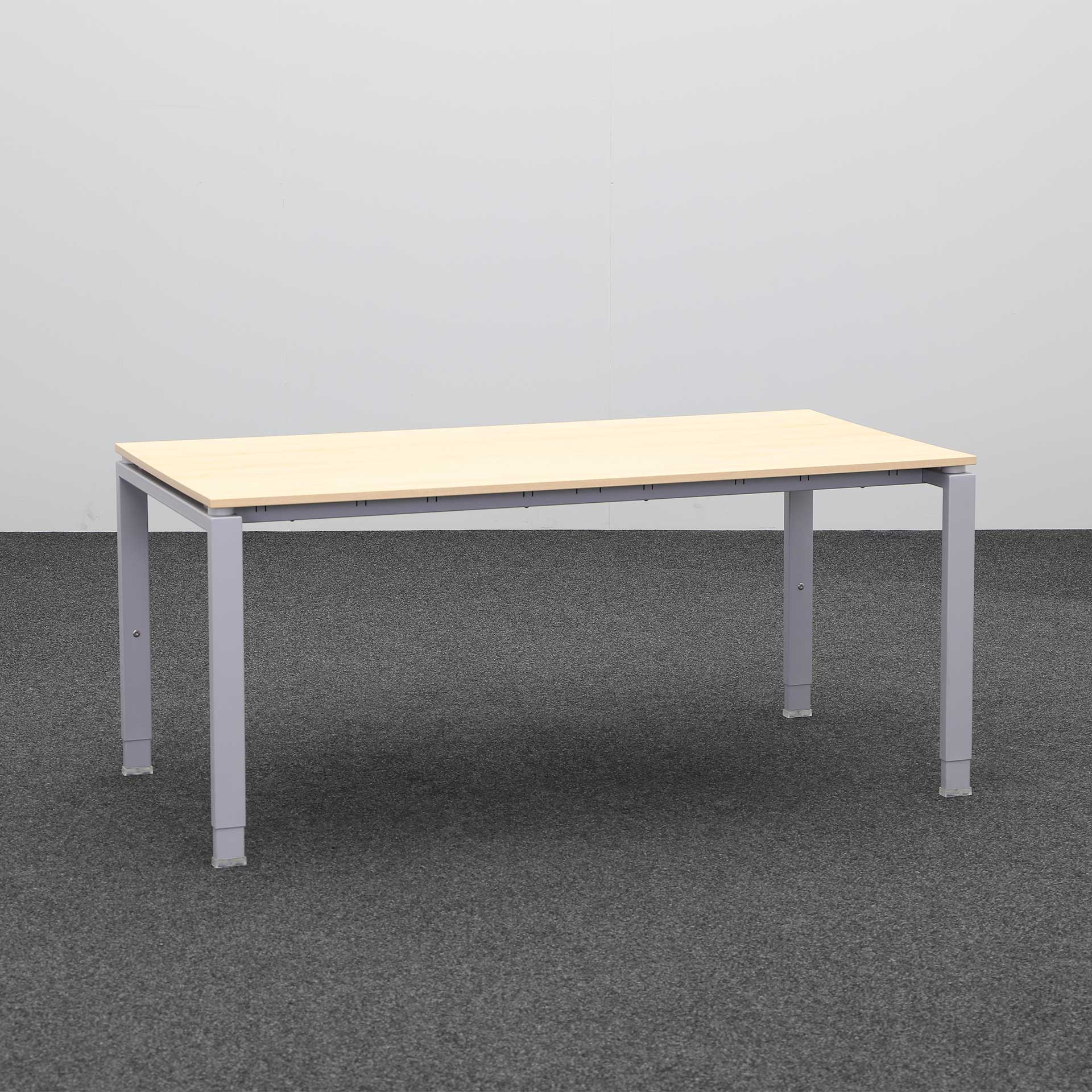 Desks (Beech, Good, 160x60, Silver, Silver)