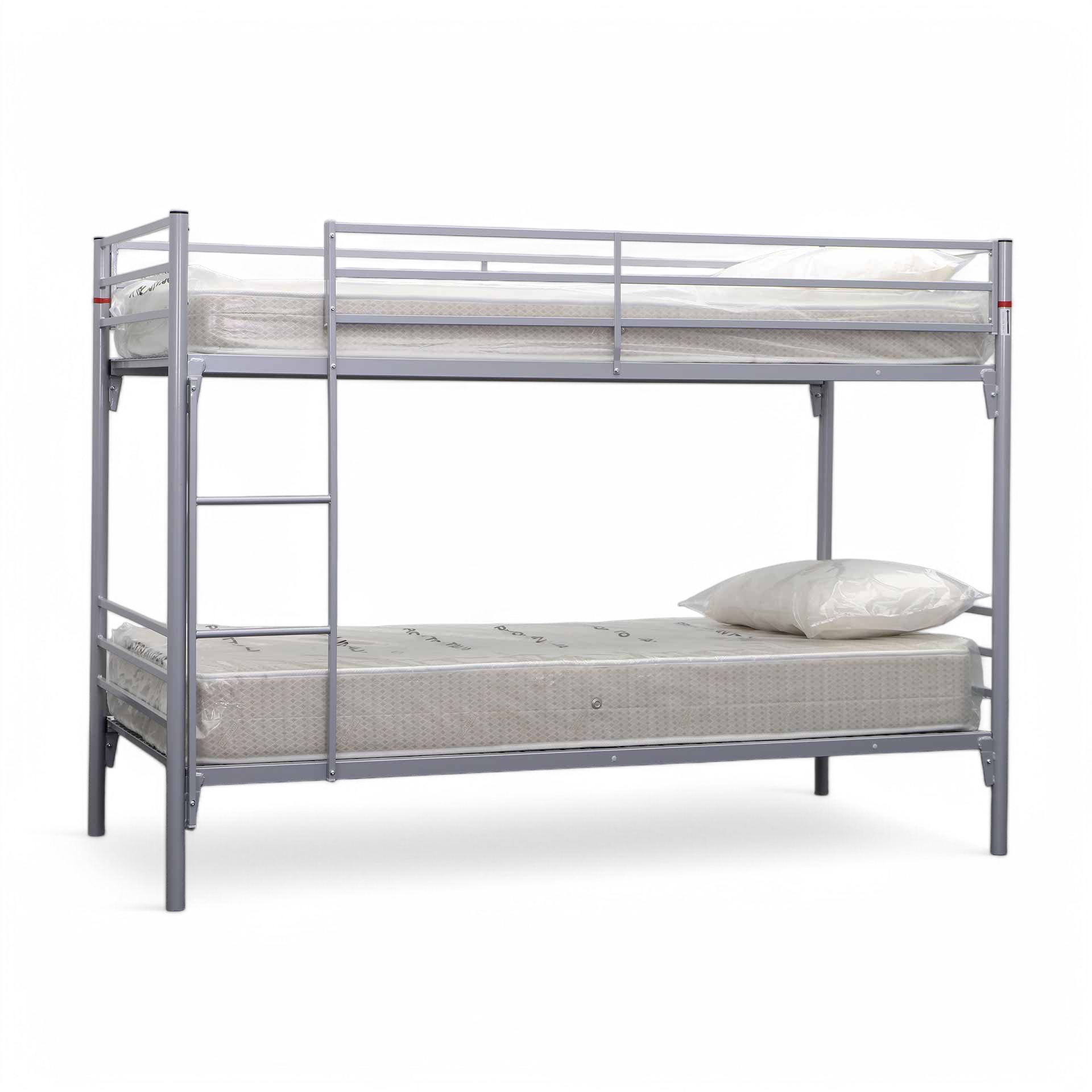 Beds Tradingzone Steelline (Silver gray, New, Gray)