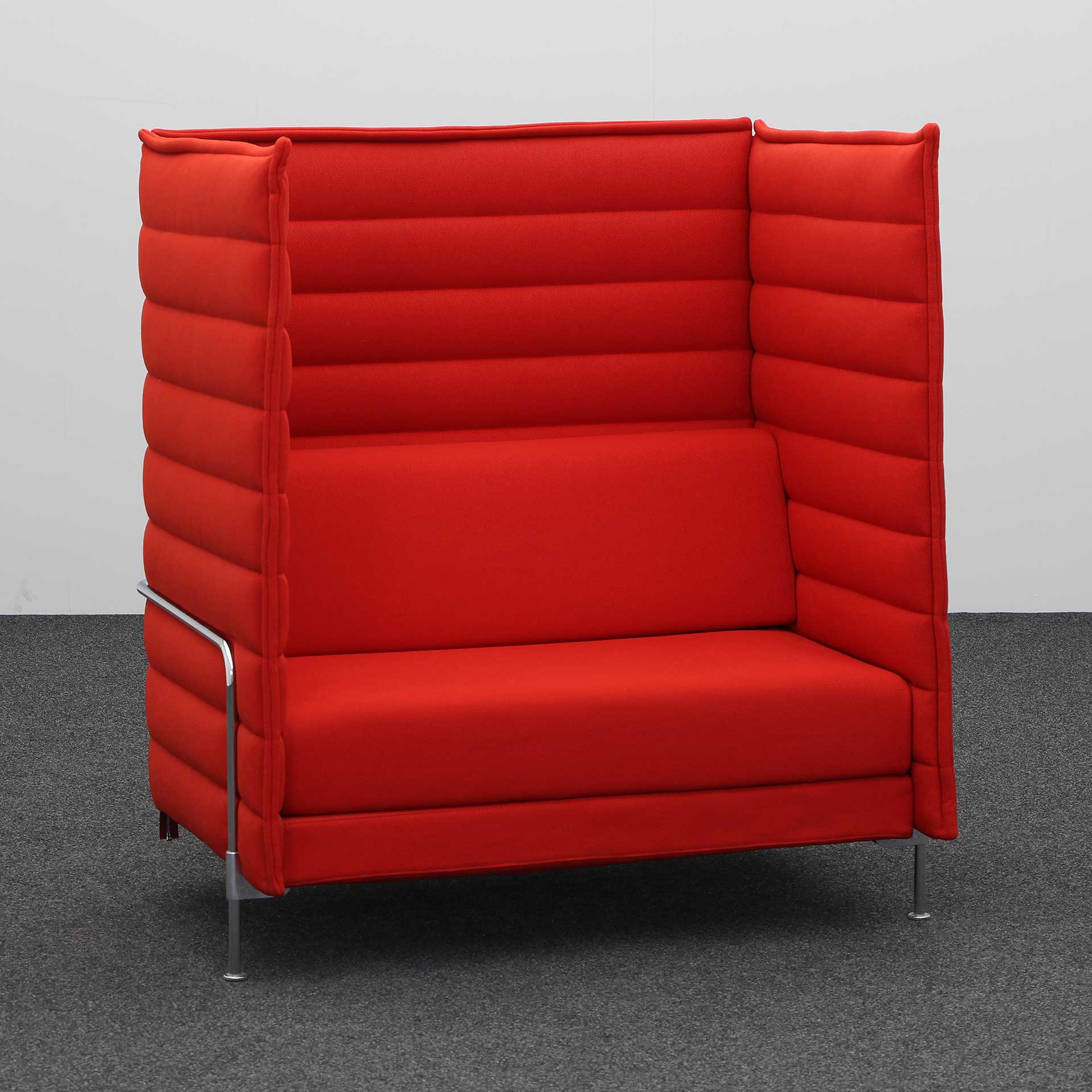 Lounge Sofas Vitra Alcove Highback (Rot, Gut, 2)