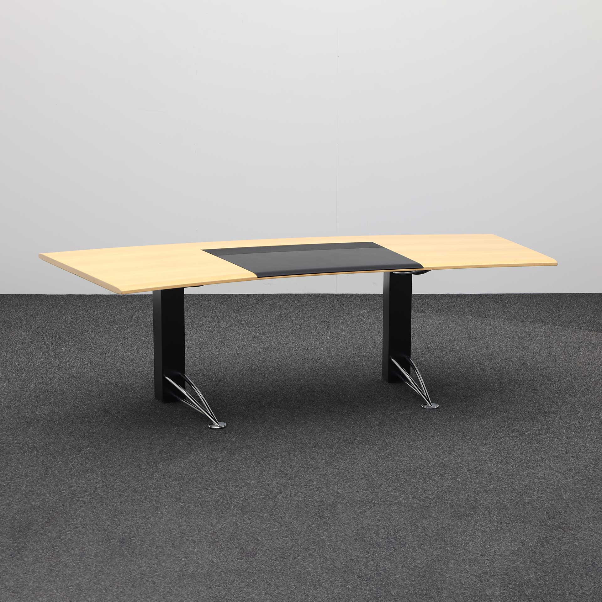 Table de travail Sitag Ascent (Hêtre, Normalement utilisé, 240x102.2, Chromé, Anthracite)