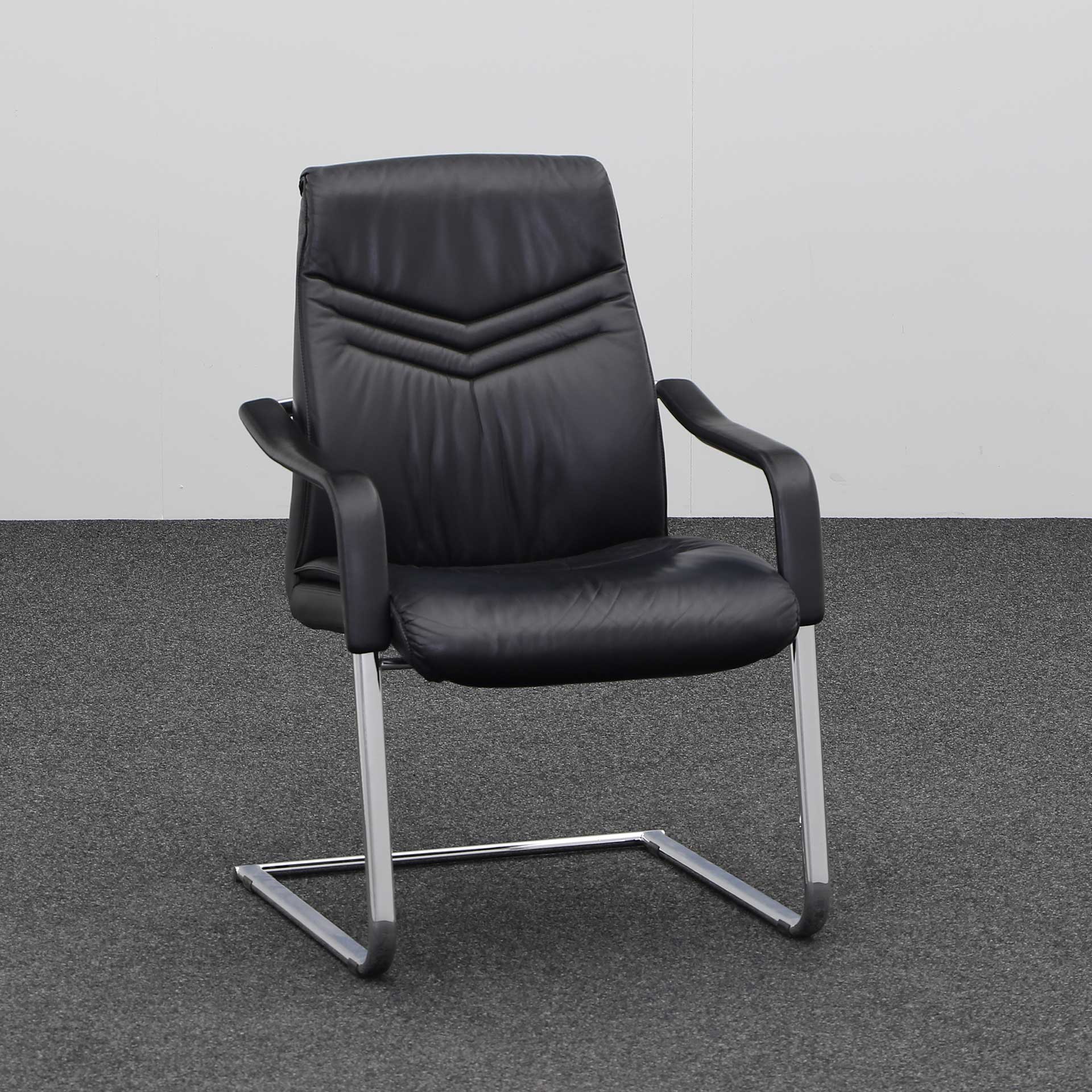 Cantilever Züco Colorado (Black, Normal used, Plastic glides, Fixed armrests)