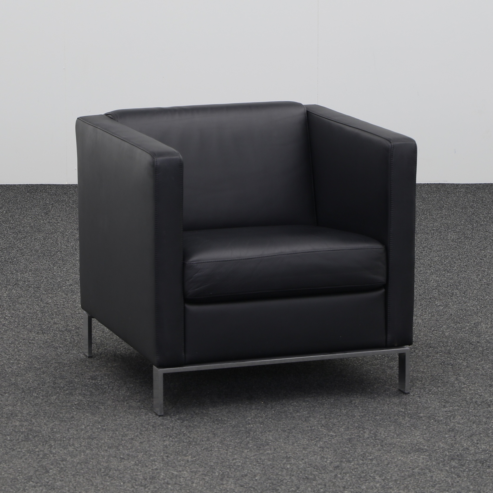 Fauteuil lounge Walter Knoll Foster 501 (Noir, Bon, 1)