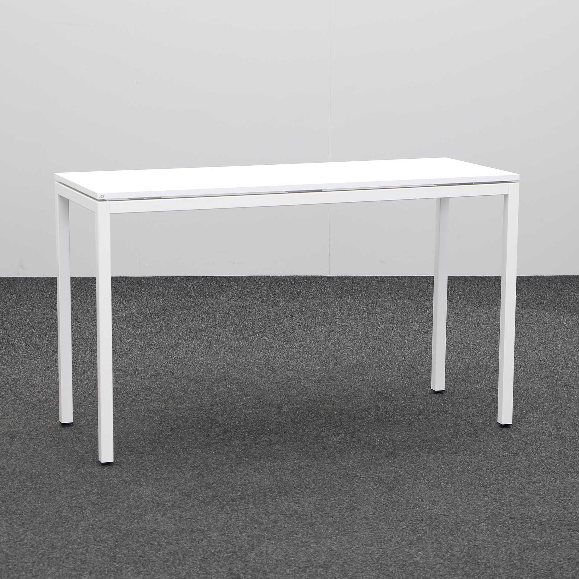 Stehkonferenztische Lista LO Motion (Weiss, Gut, 150x60, Weiss, Weiss)