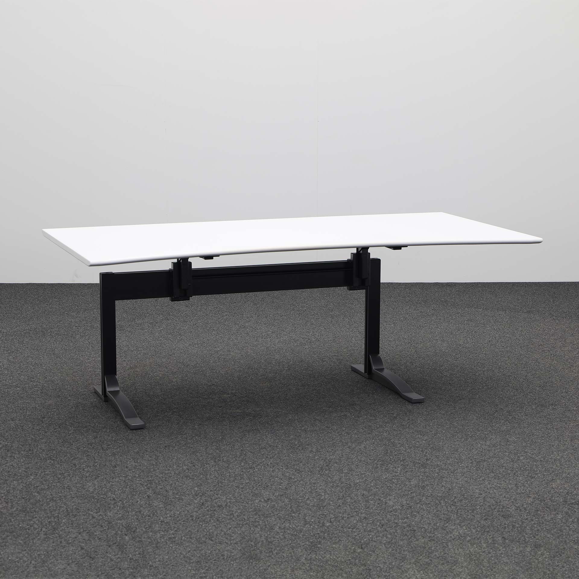 Desks Elan Euroffice (Light gray, Normal used, 200x100, Anthracite, Anthracite)