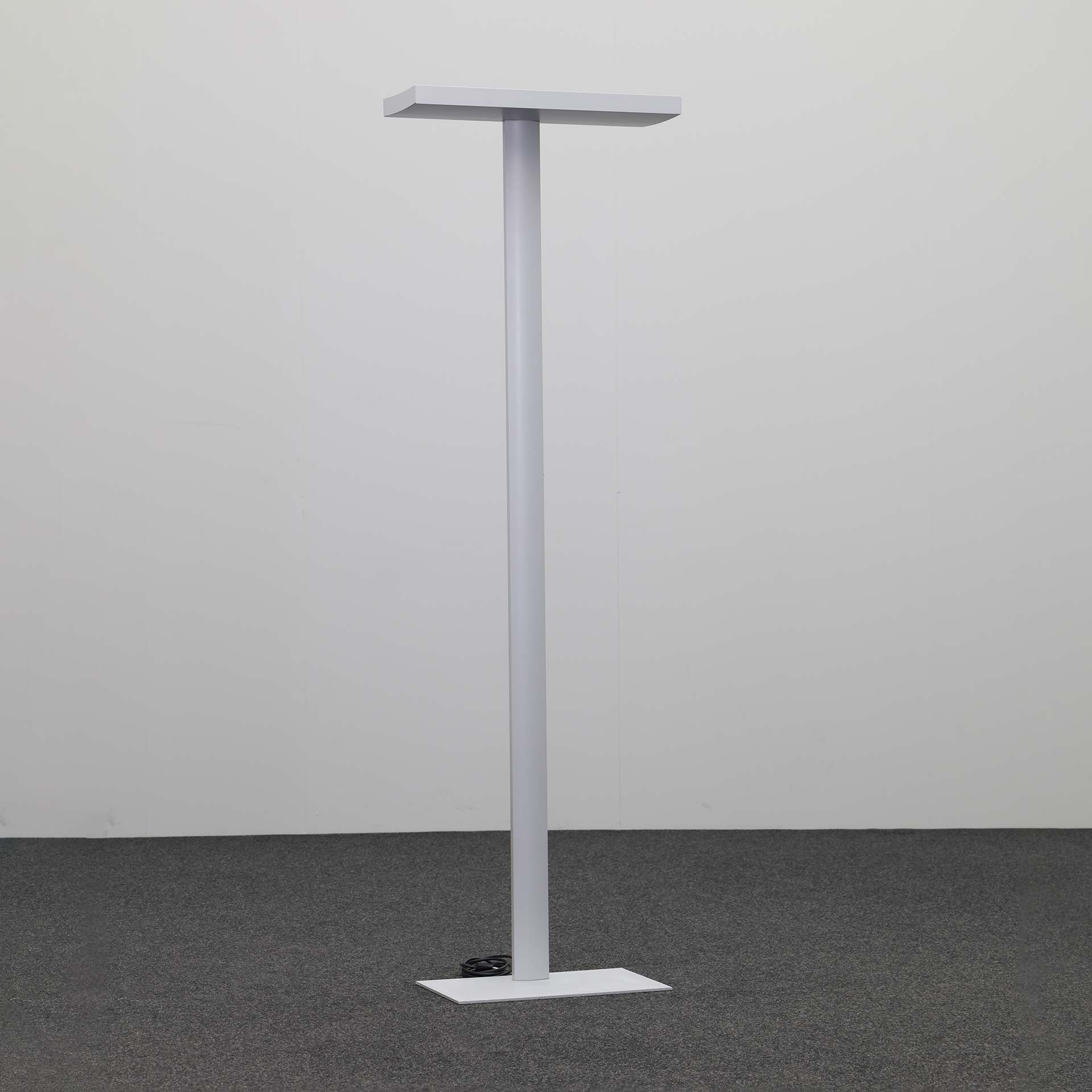 Floor lamps indirect Megalit (Silver gray, Normal used)