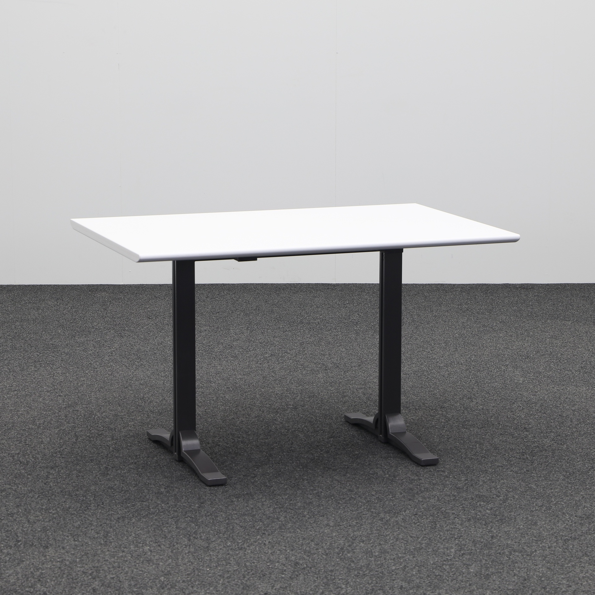 Tables de conférence Elan Euroffice (Gris clair, Normalement utilisé, 120x80, Anthracite, Anthracite)