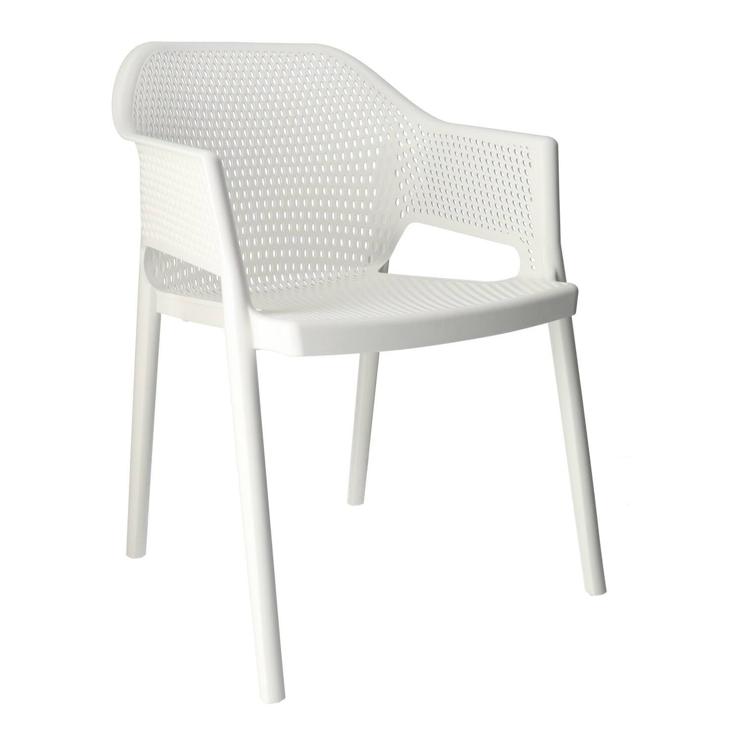 Outdoorstühle Gaber Minush (Bianco, Nuovo, Alianti in plastica, Braccioli fissi)