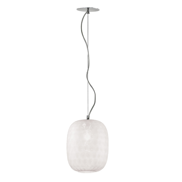 Lampes suspendues de Murano Murano Cloe (Blanc, Nouveau, Cromata, Sosp., 23)