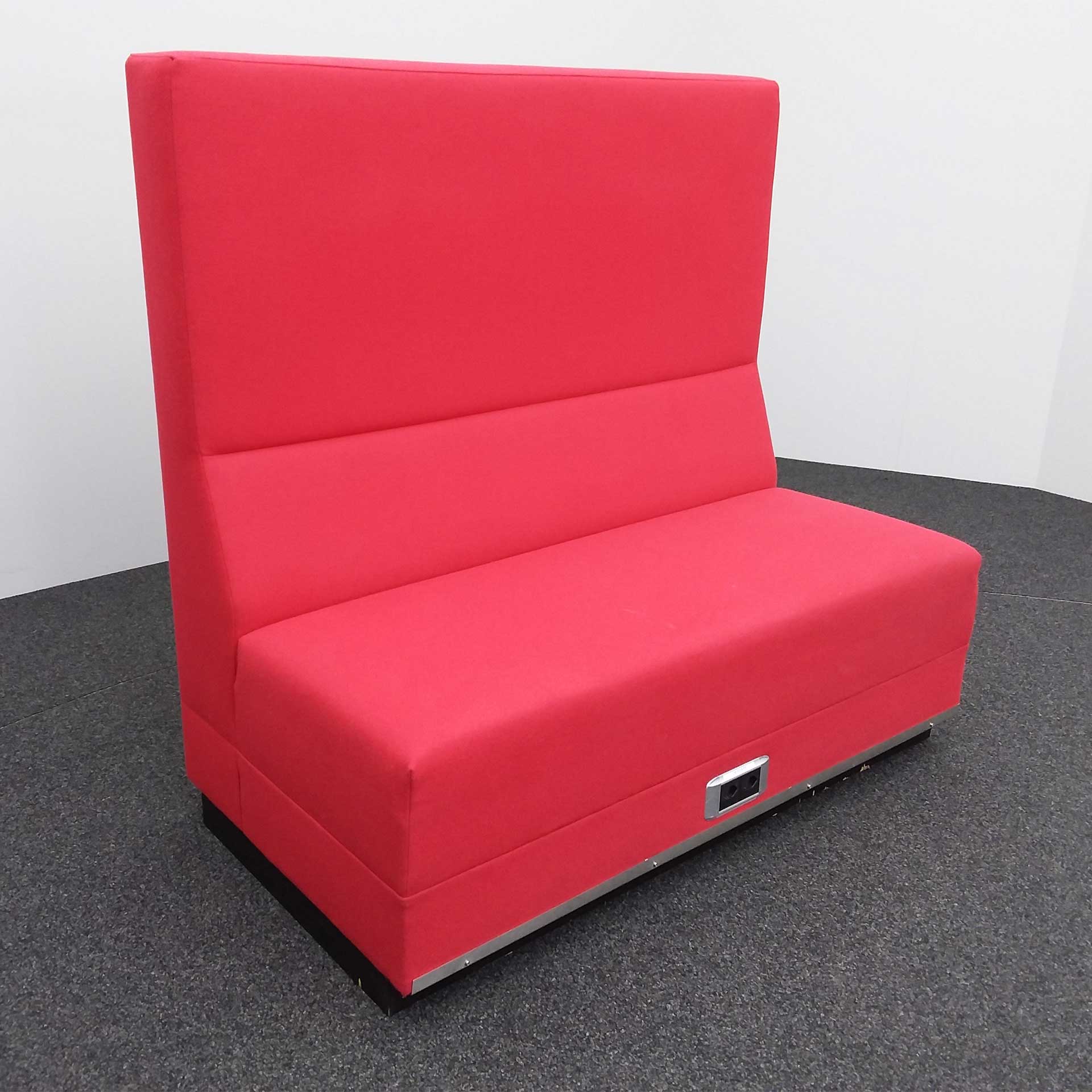 Lounge Sofas Palau Bricks (Rot, Normal Gebraucht, Kunststoffgleiter, 2)