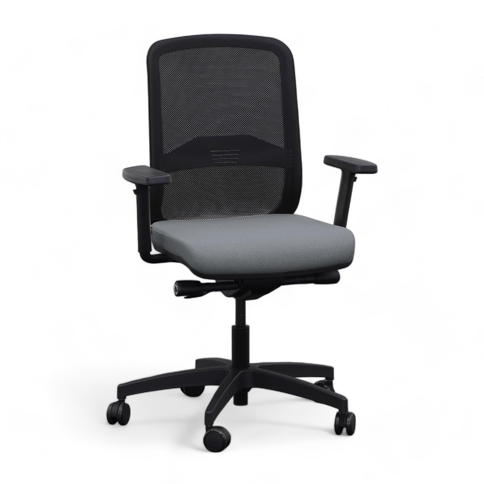 Office swivel chairs Milani Bali (Gray, New, Hard floor castors, 2D armrests)