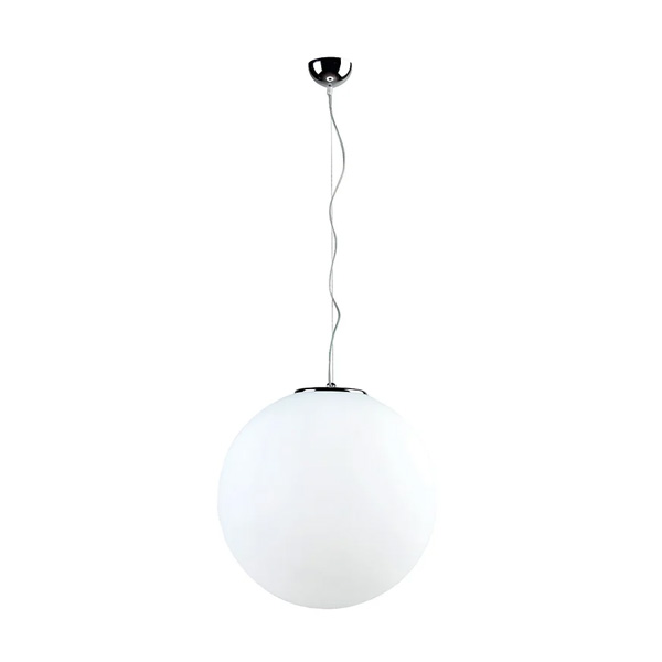 Lampes suspendues de Murano Murano Luna (Blanc, Nouveau, Cromata, Sosp., 40)