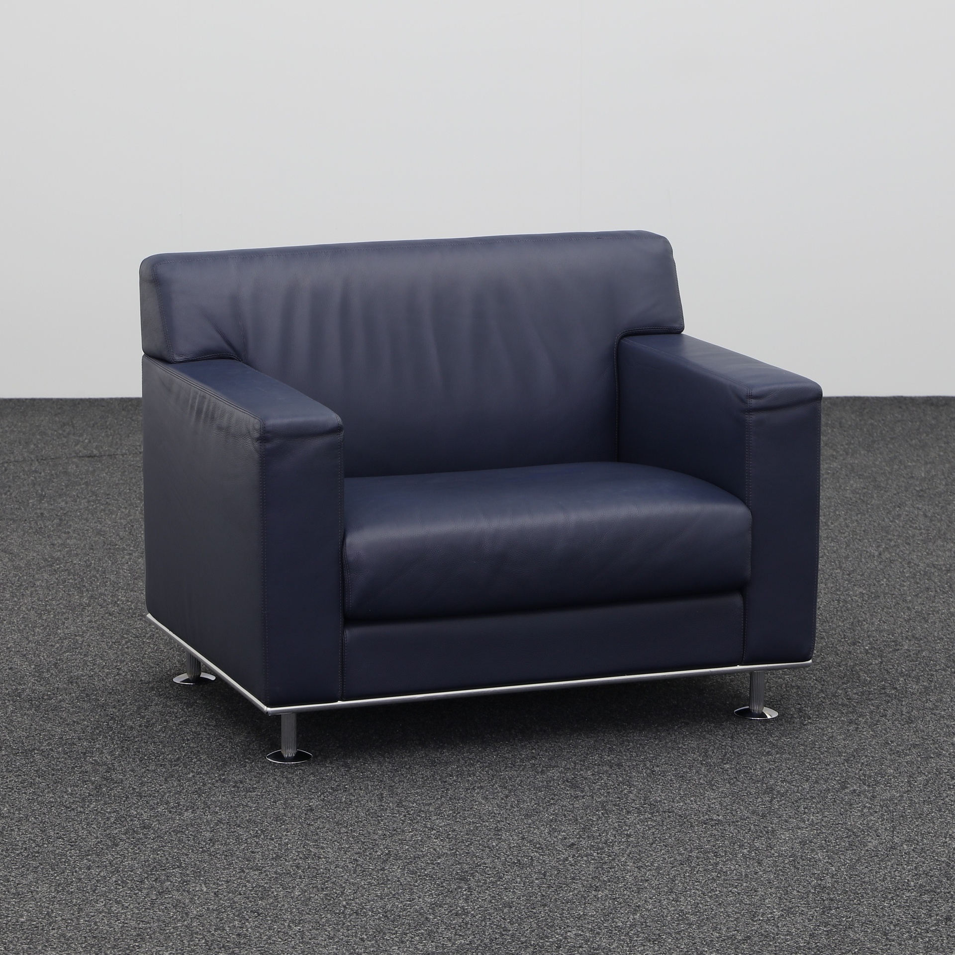 Fauteuil lounge Matteo Grassi (Bleu, Bon, Patins en feutre, 1)