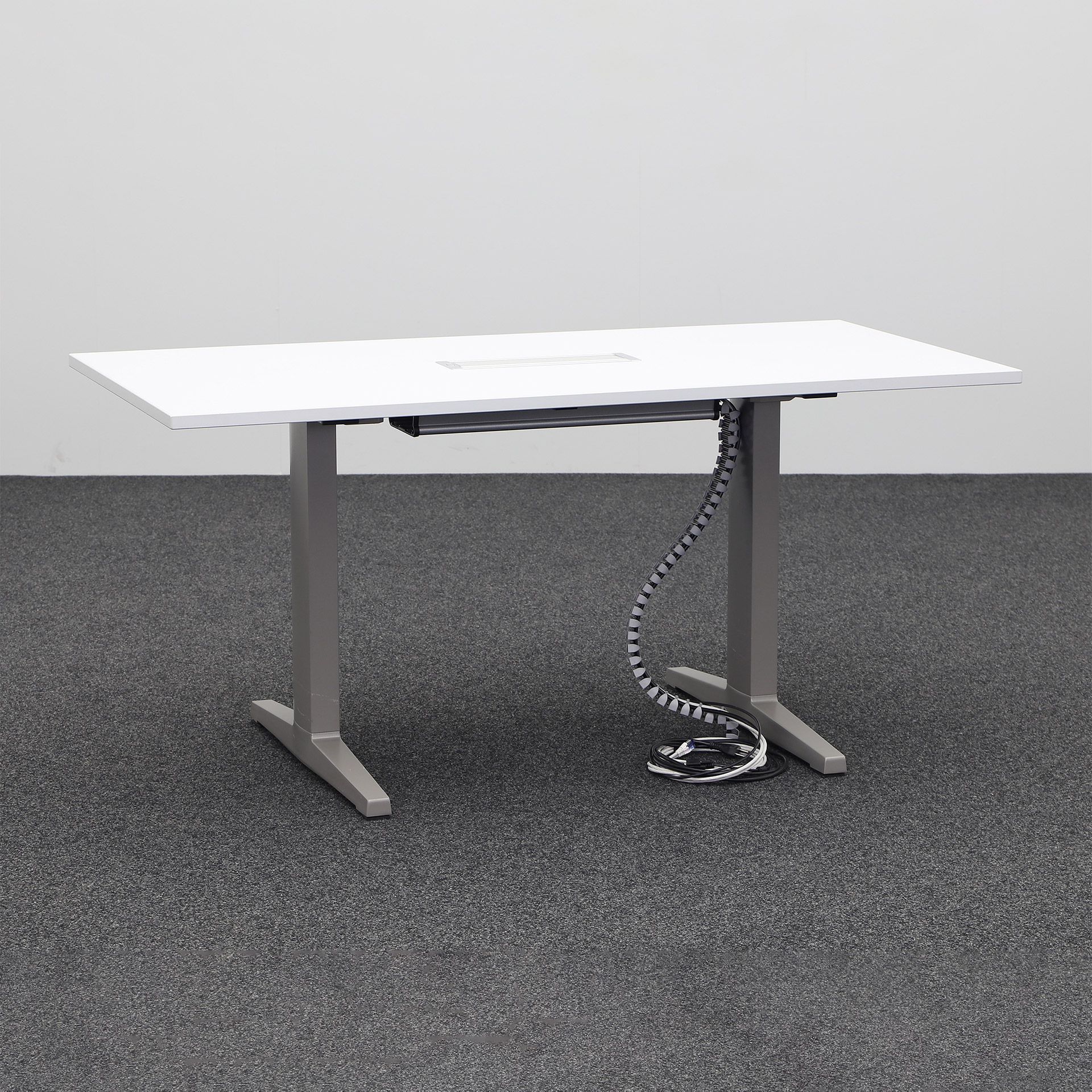 Conference tables Haworth (Light gray, Good, 160x80, Gray, Gray)