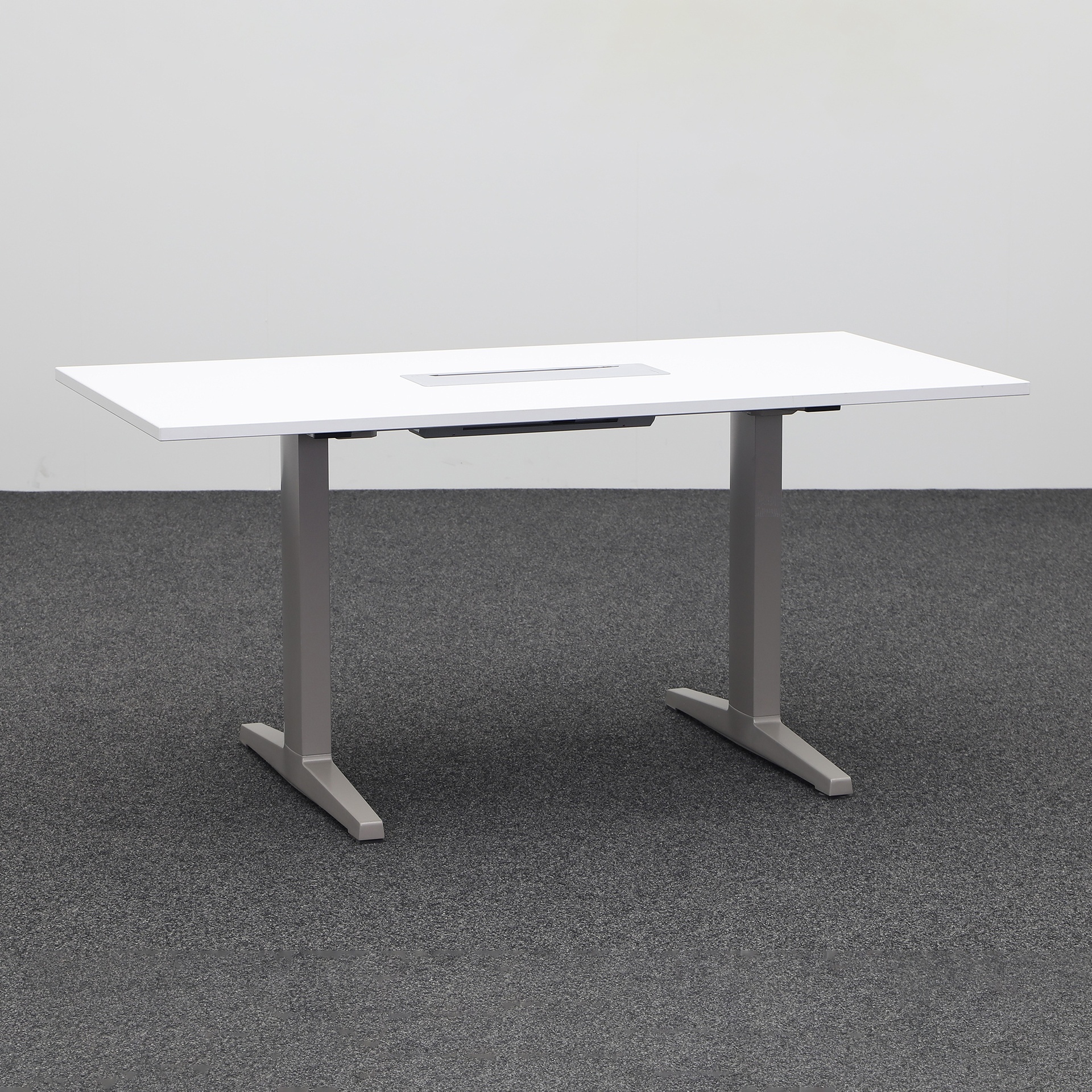 Conference tables Haworth (Light gray, Normal used, 160x80, Gray, Gray)