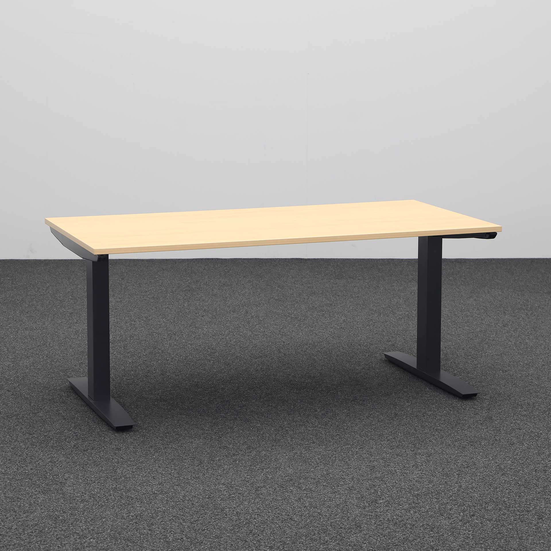 Table de travail réglable en hauteur SITAGACTIVE LIFTMATIC Light (Hêtre, Bon, 160x80, Anthracite)