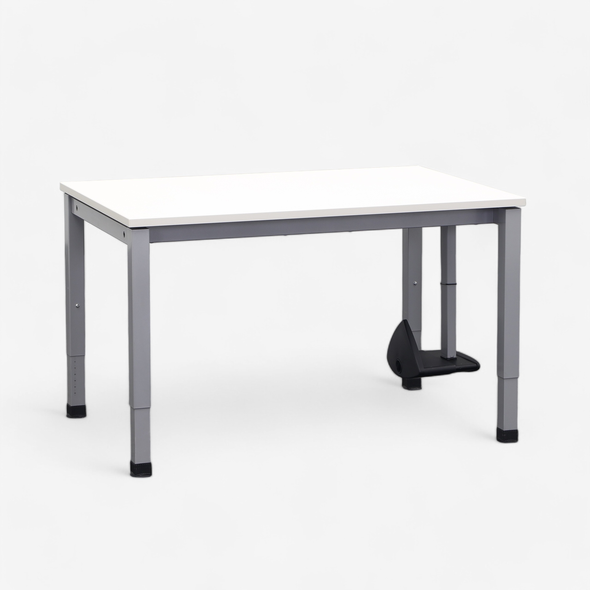 Desks Haworth (White, Normal used, 120x80, Silver gray)