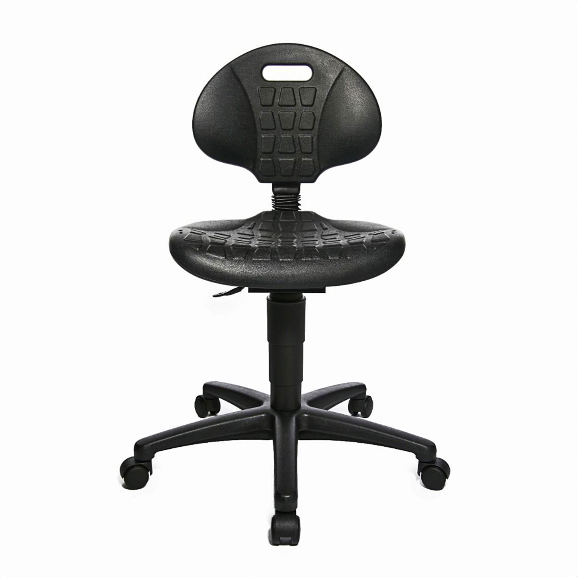 Chaise de bureau pivotante Topstar Tec 20 (Noir, Nouveau, Roulettes pour sols durs, sans)