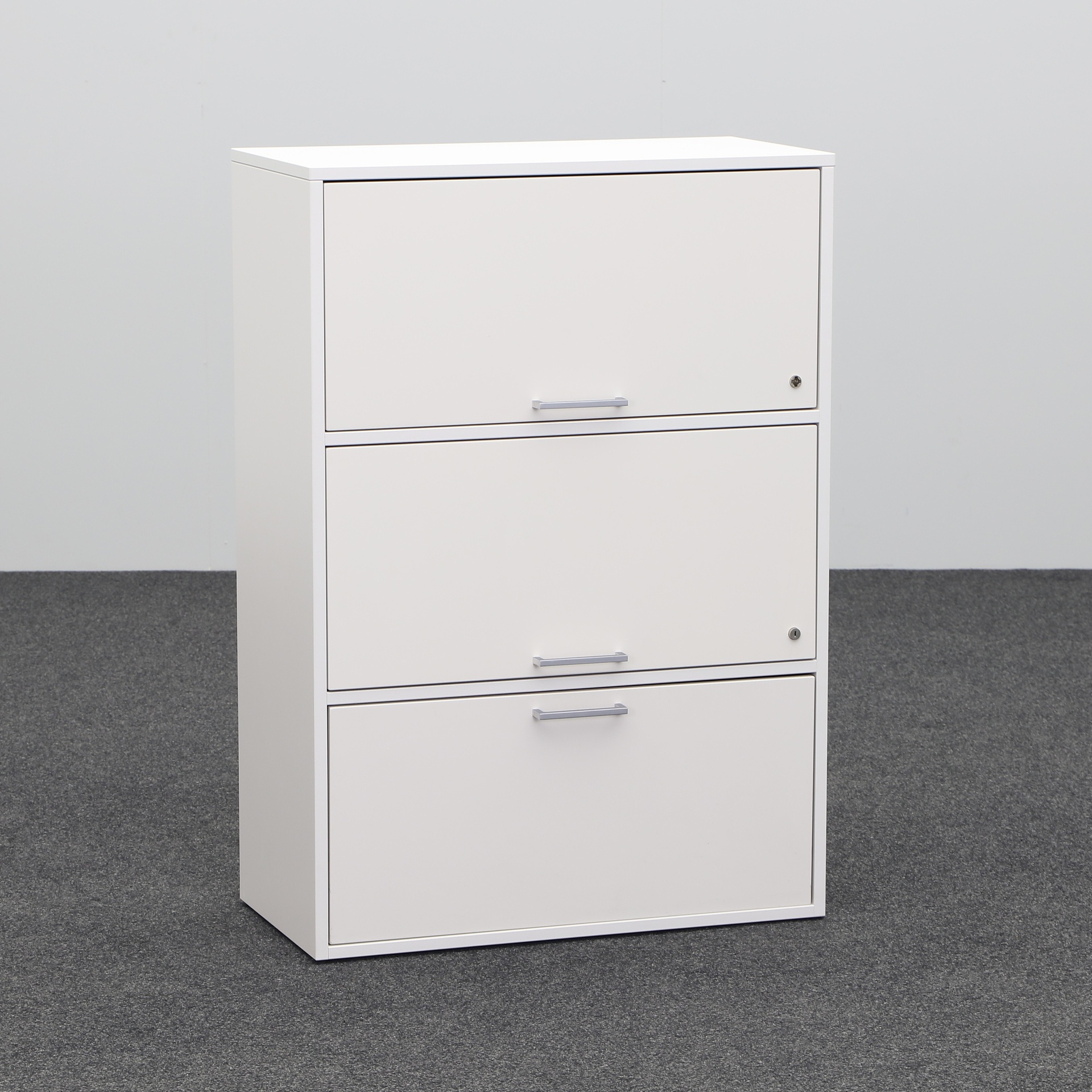 Modular cabinets Haworth (White, Normal used, Without lock cylinder)