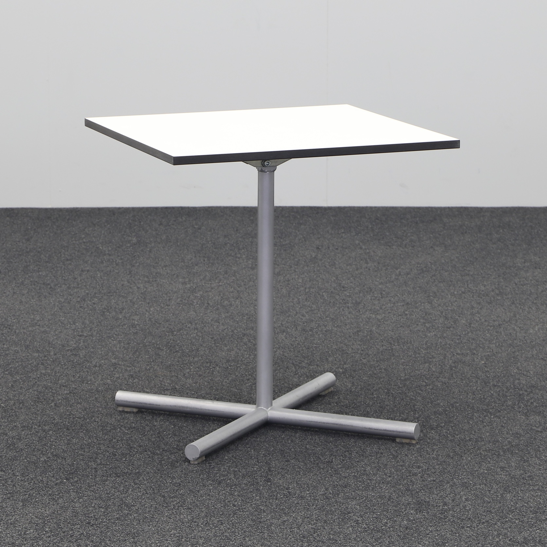 Tables pliantes Dietiker Switzerland (Blanc, Normalement utilisé, 70x70, Gris argenté)