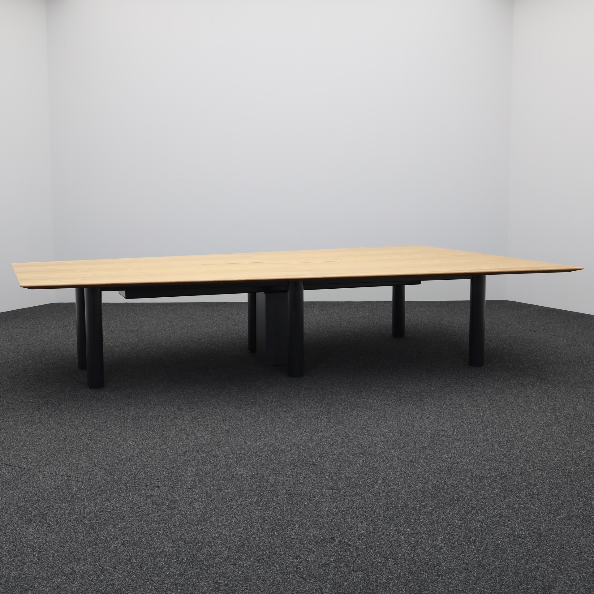 Tables de conférence False (Chêne, Normalement utilisé, 350x220, Noir)