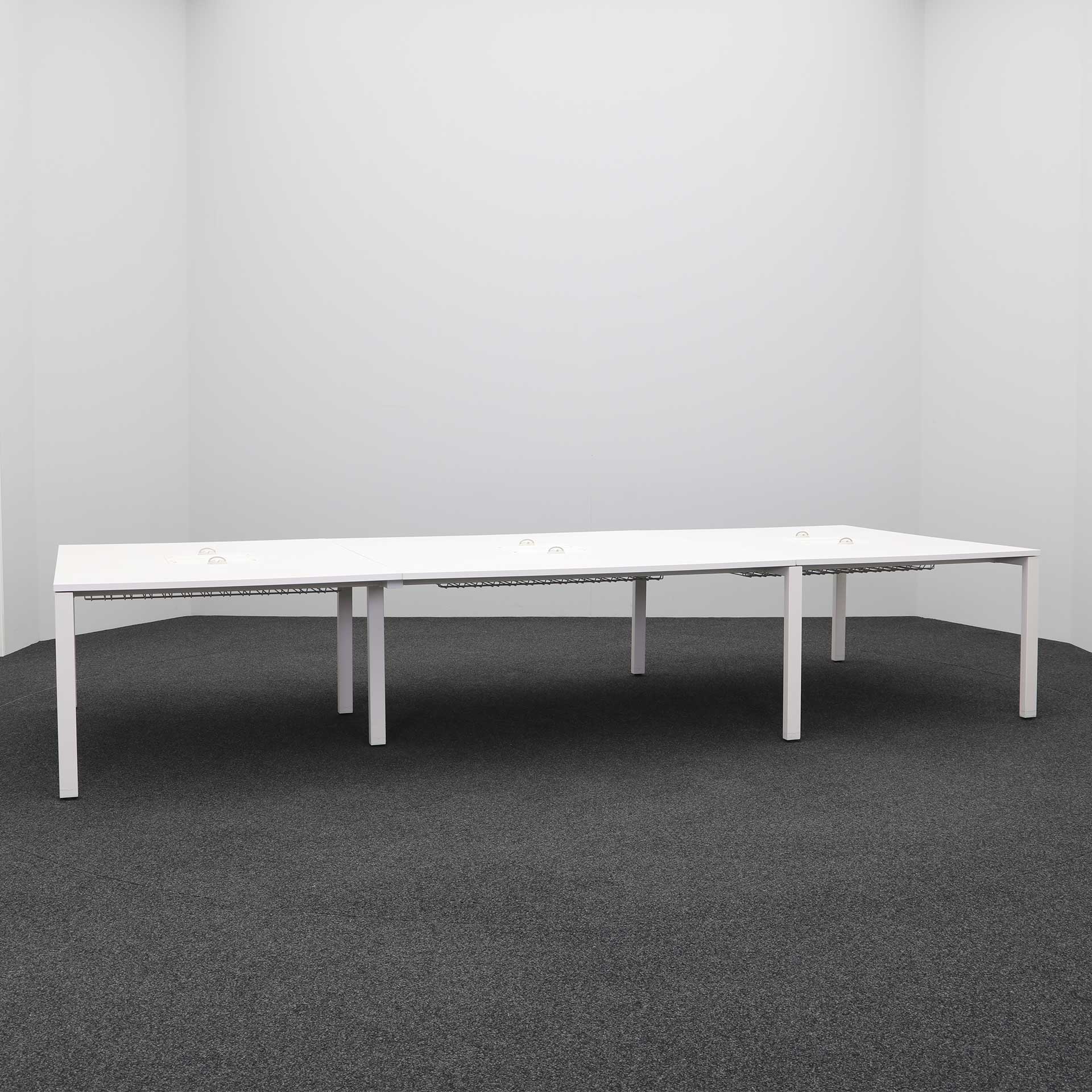 Konferenztische Vitra (Weiss, Normal Gebraucht, 400x160, Weiss)