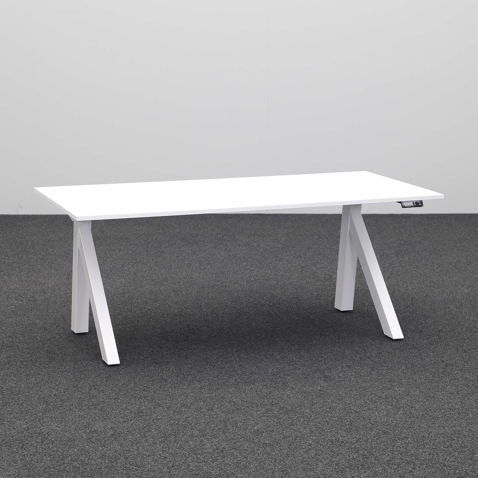 Höhenverstellbare Schreibtische Rol Split Dynamic (Weiss, Neu, 160x80, Weiss)