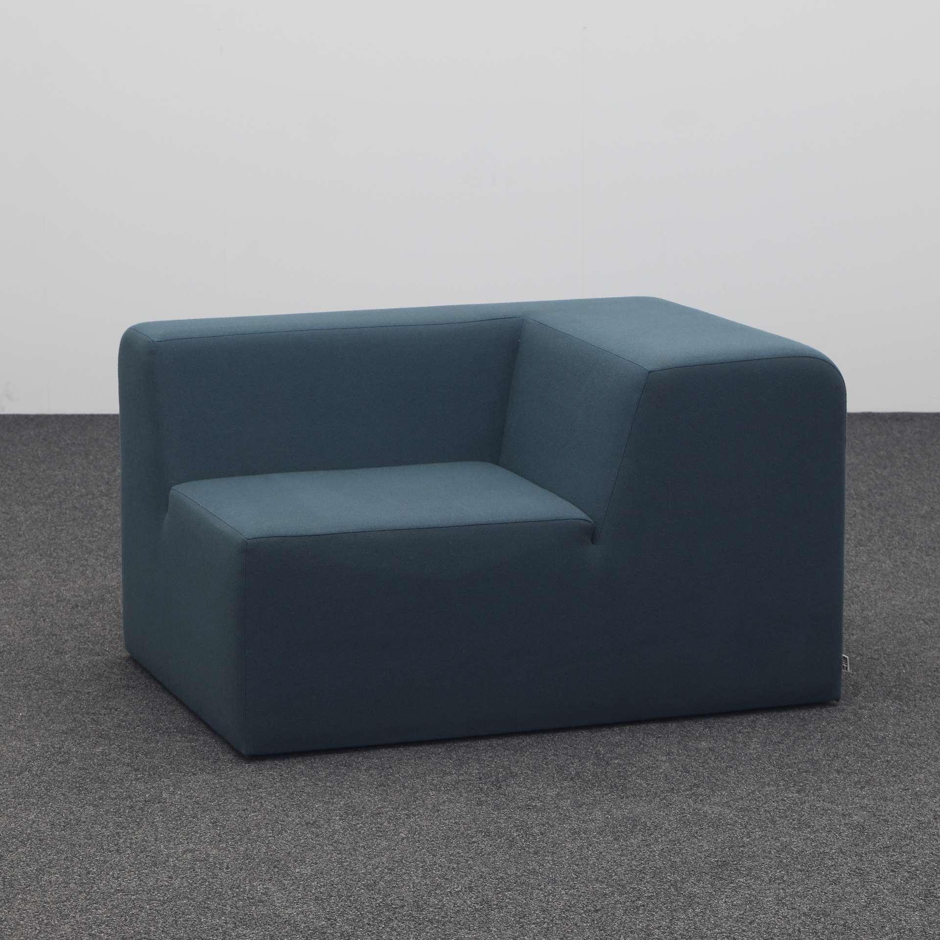 Lounge armchair Designheiten Do_Line (Green, Normal used, Felt glides, 1)