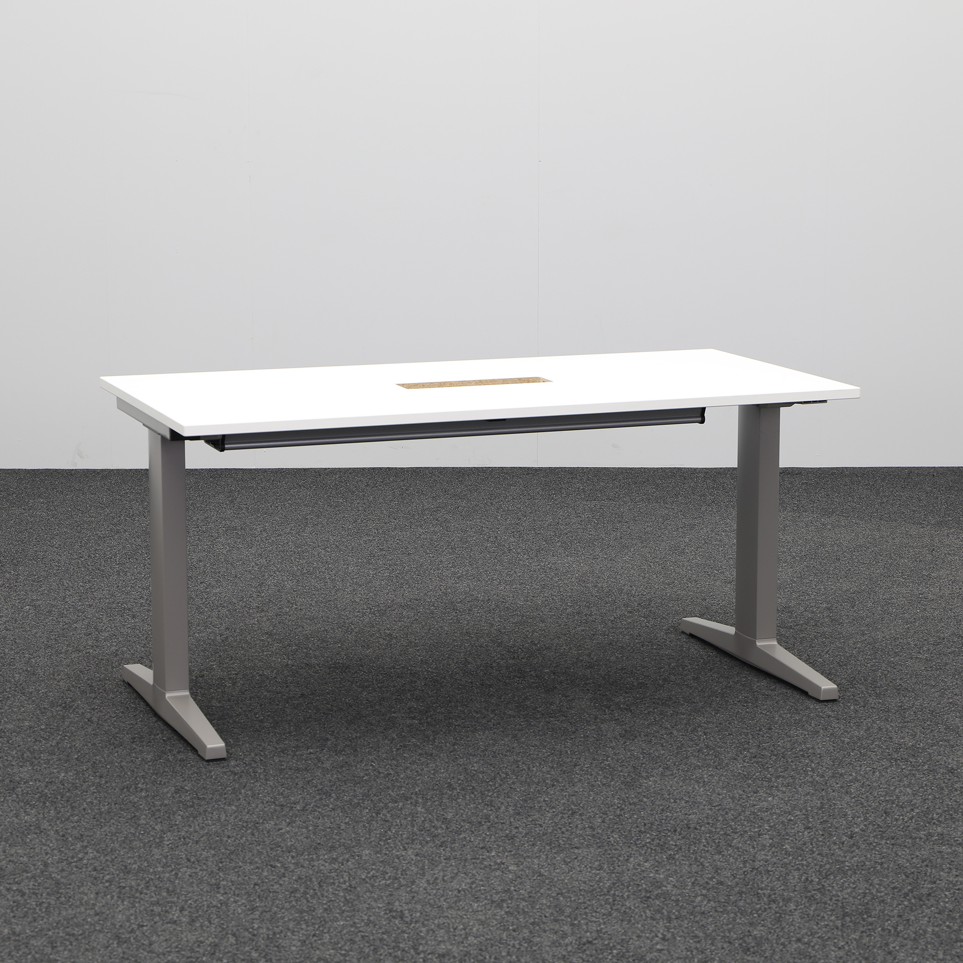 Tables de conférence Haworth (Blanc, Bon, 160x80, Anthracite, Blanc)