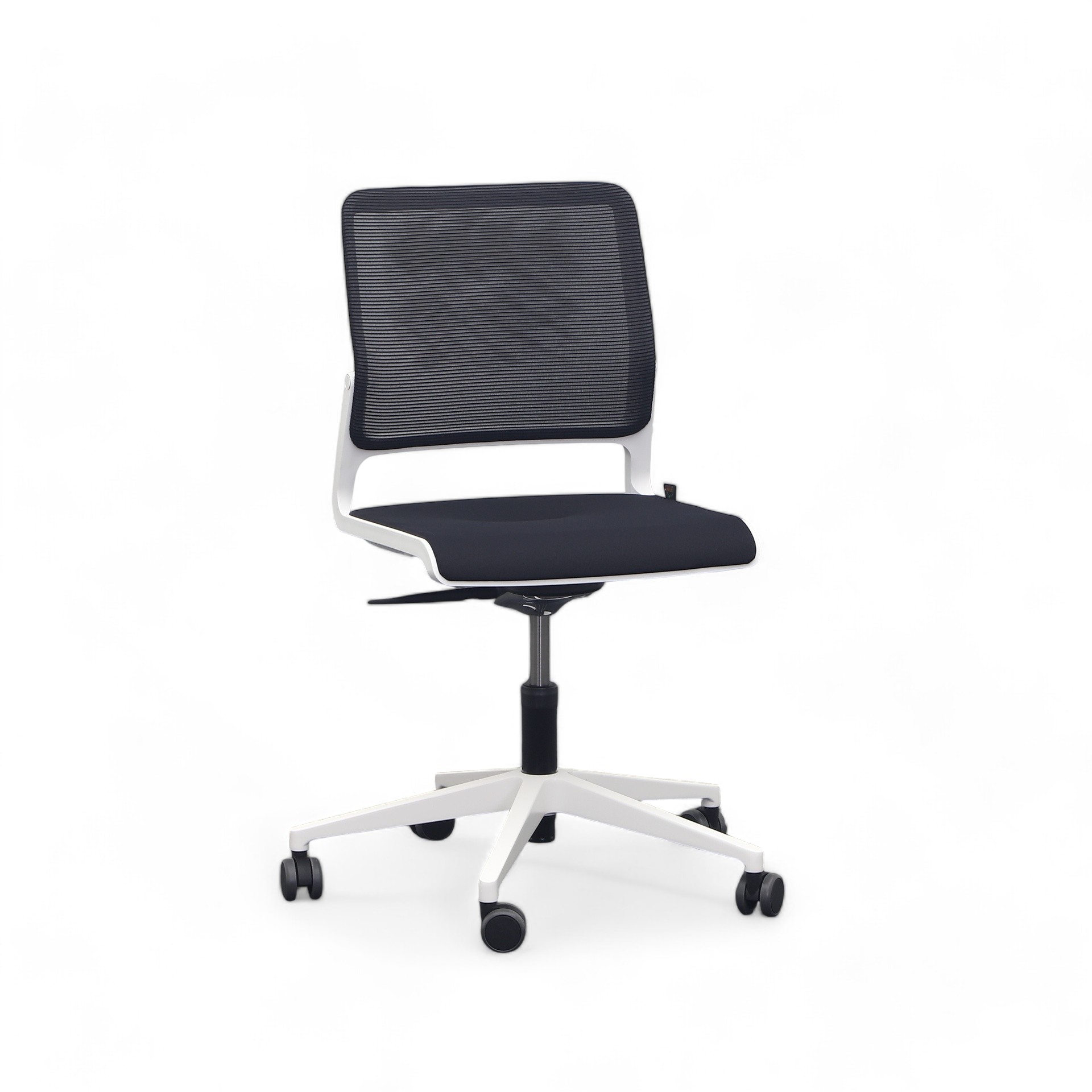 Conference chair Sitag SitagXilium Mesh (Black, New, Hard floor castors, without armrests)