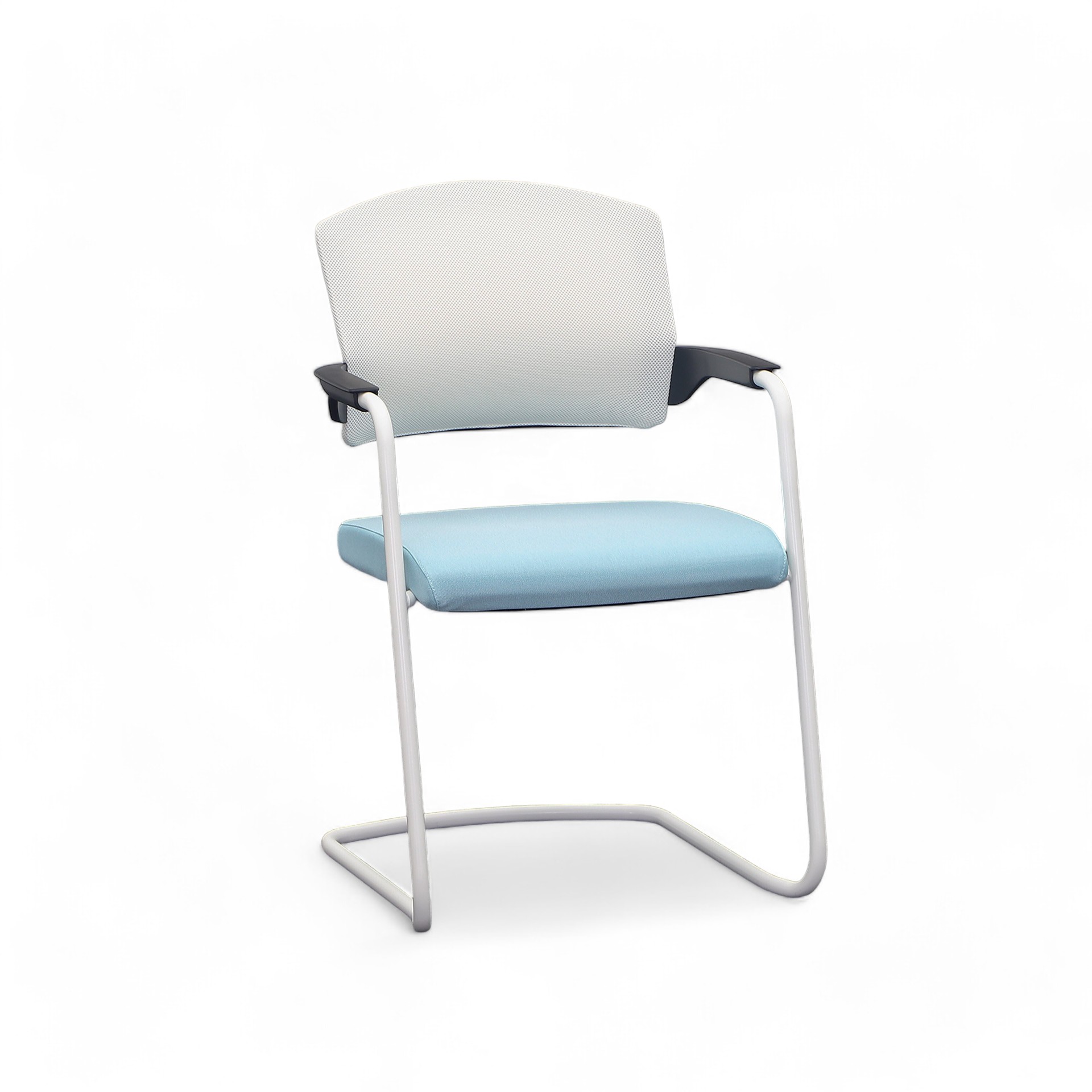 Chaise cantilever Sitag EL100 (Bleu, Nouveau, Pas de, Accoudoirs fixes)