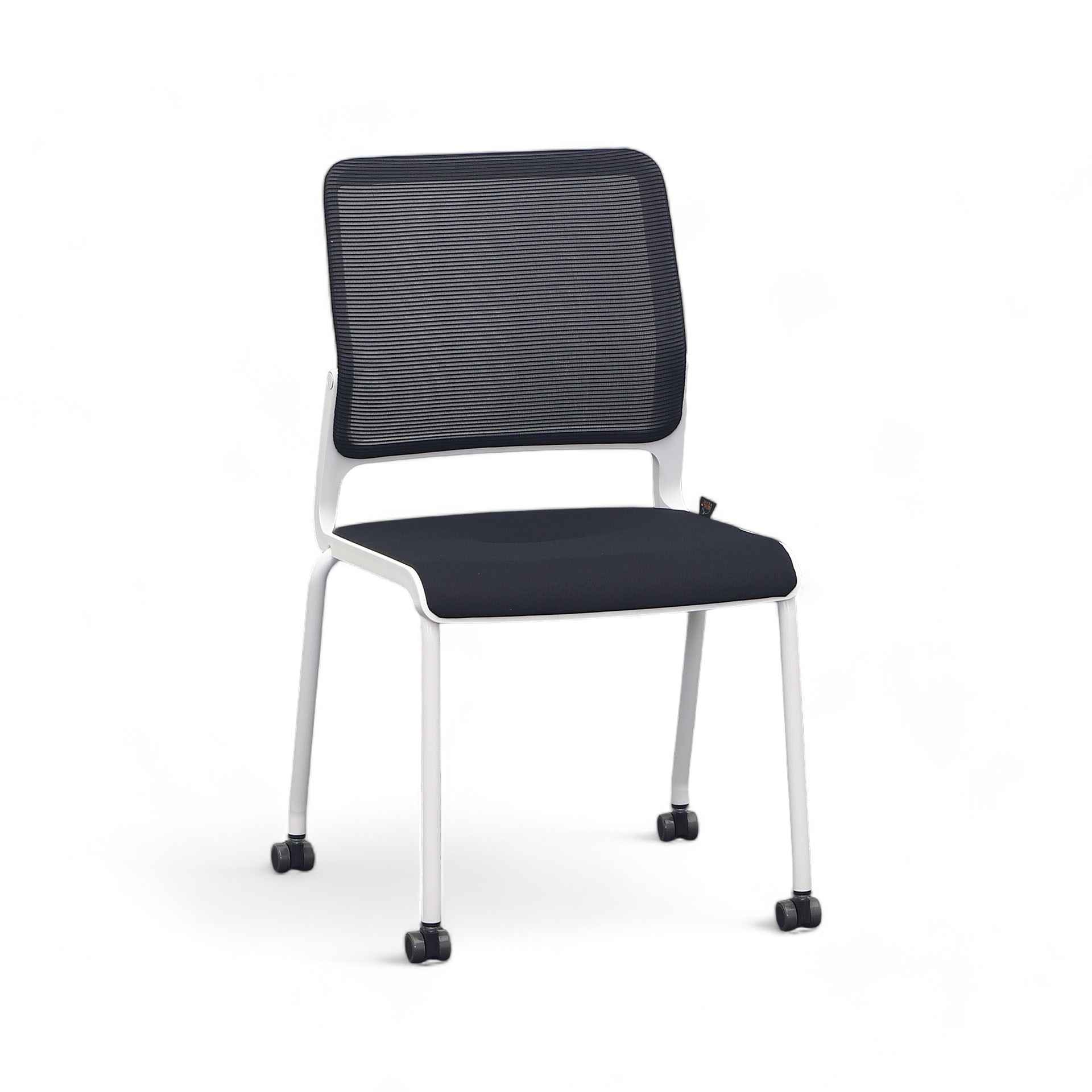 4-leg chairs Sitag SitagXilium Mesh (Black, New, Hard floor castors, without armrests)