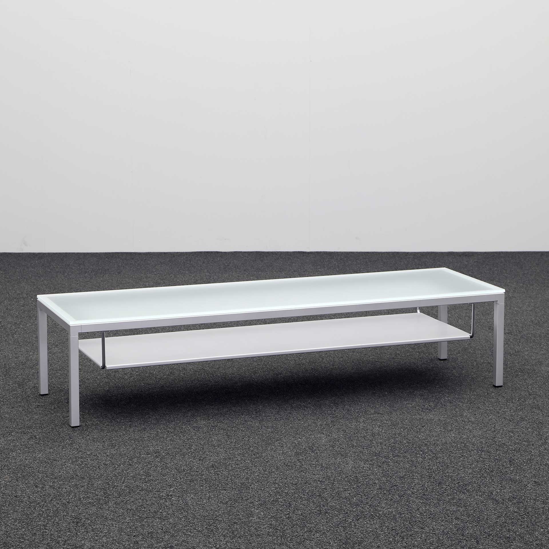 Table de salon (Gris argenté, Bon, 170x52)