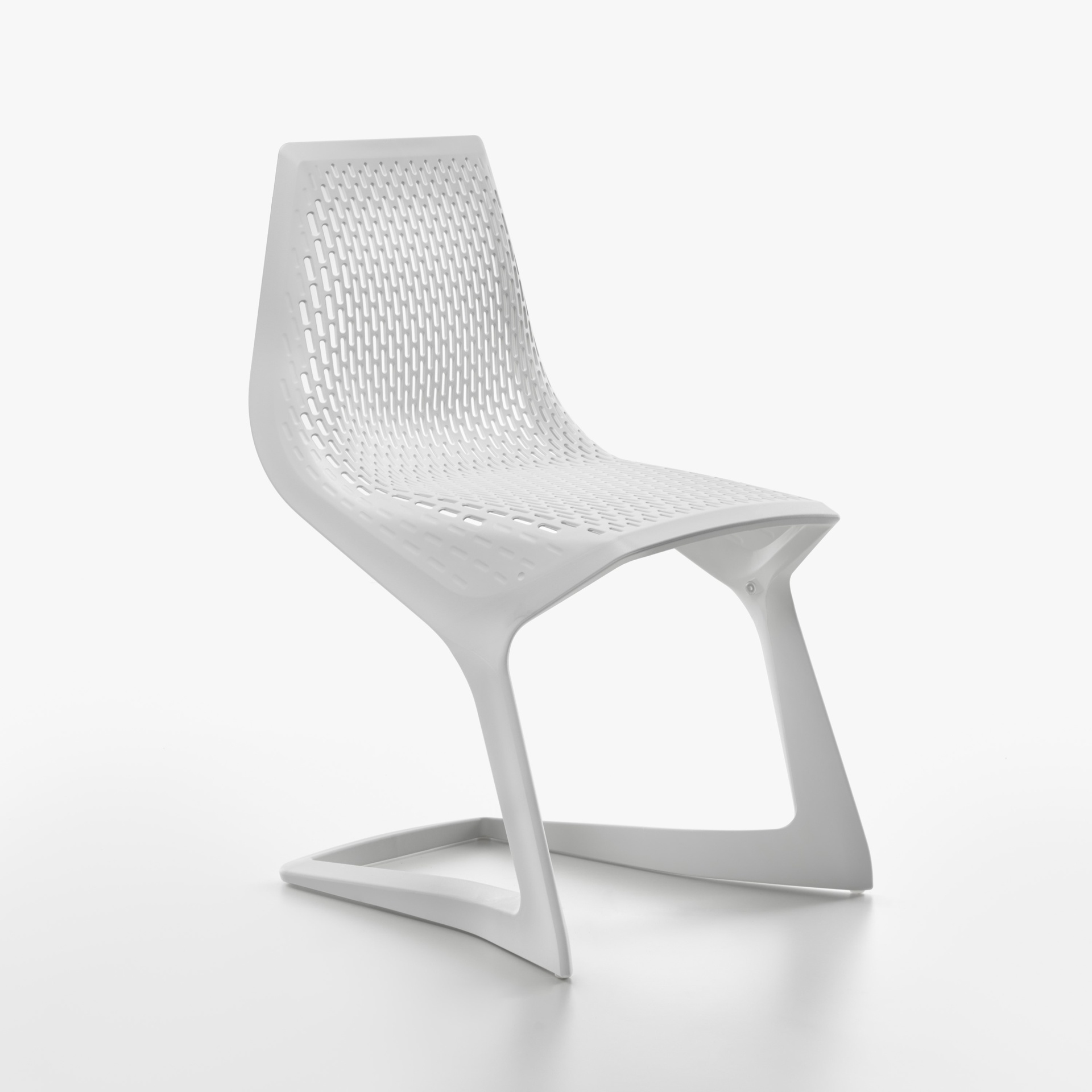 Plank Myto Chair (White, New, Plastic glides, without armrests)