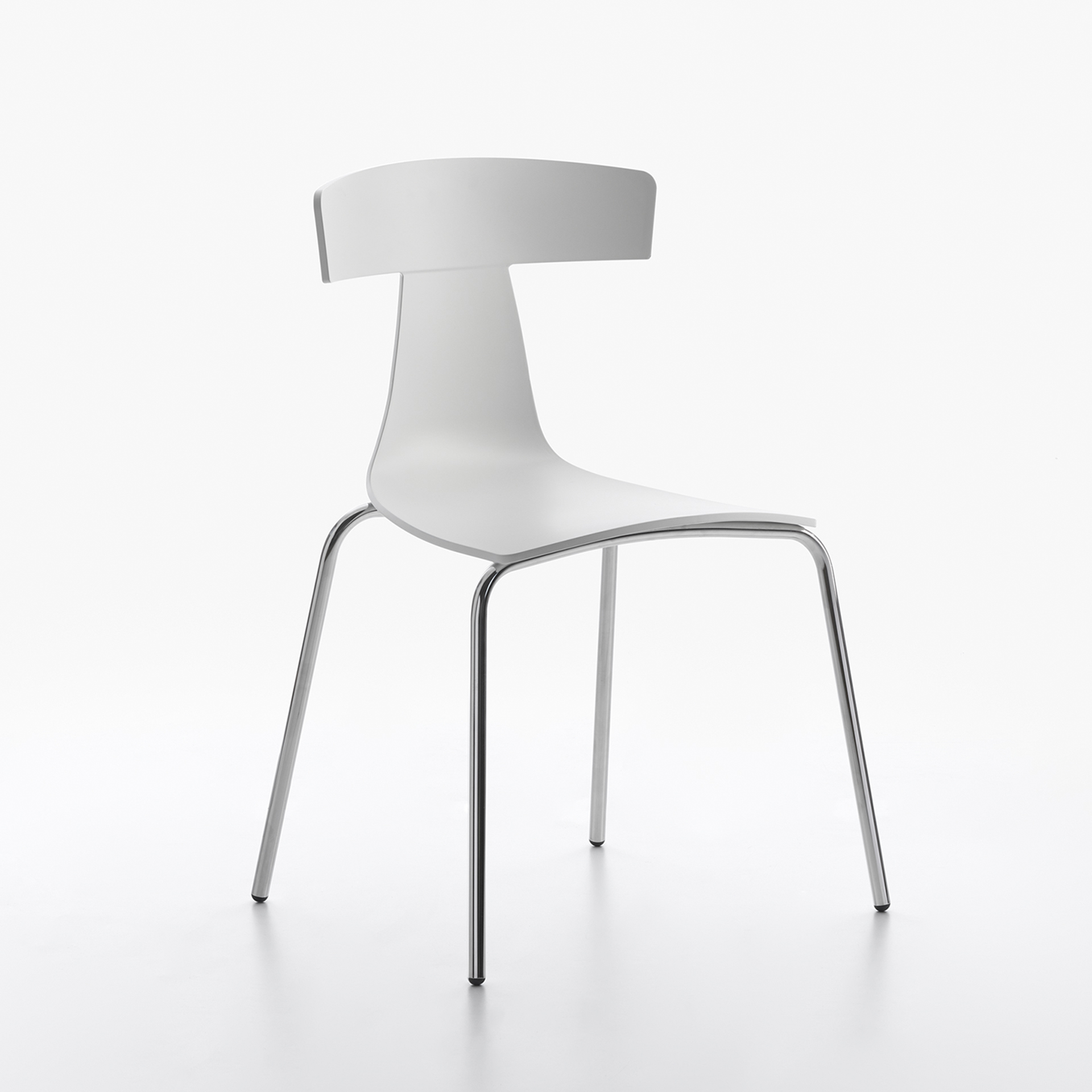 Plastic chairs Plank Remo (White, New, Plastic glides, without)