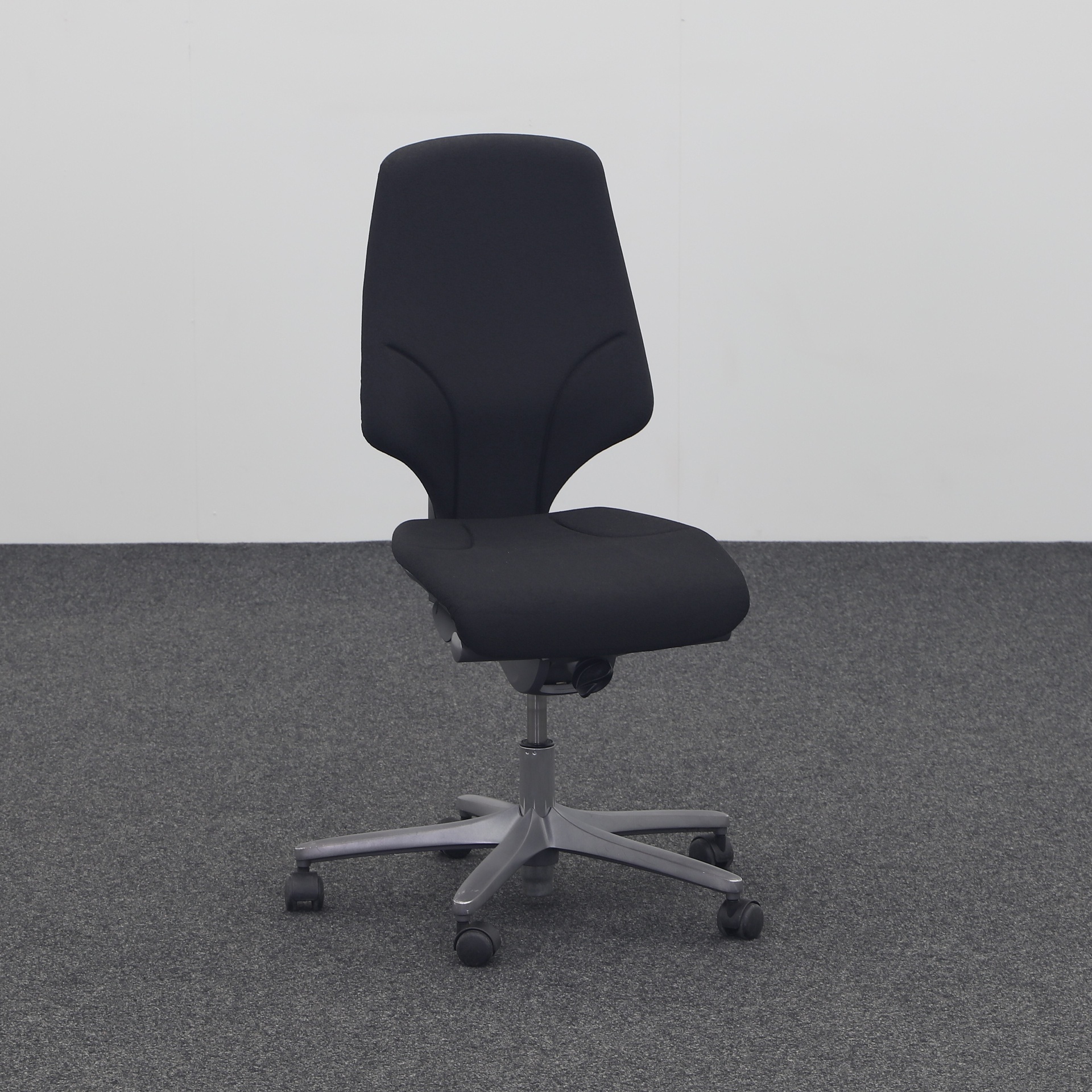 Office swivel chairs Giroflex 64 (Black, Normal used, Carpet castors, without)