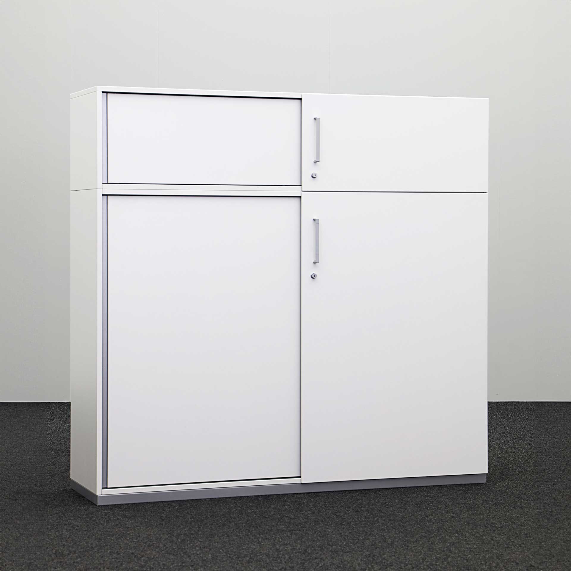 Sliding door wardrobes Steelcase Share IT (White, Good, With key)