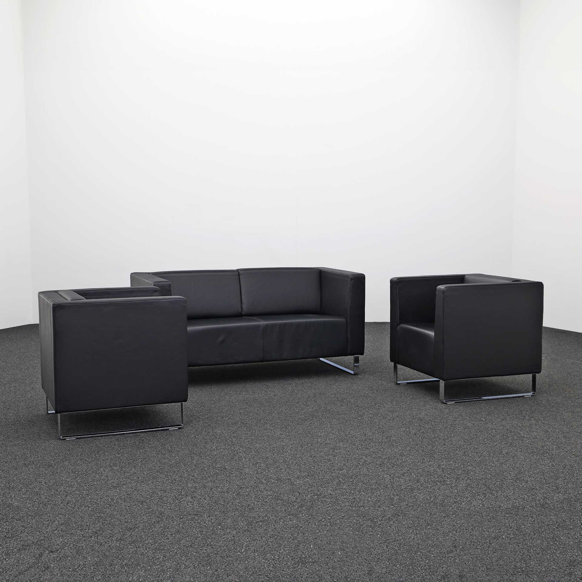 Lounge sets Dietiker Switzerland (Black, Normal used, 4)