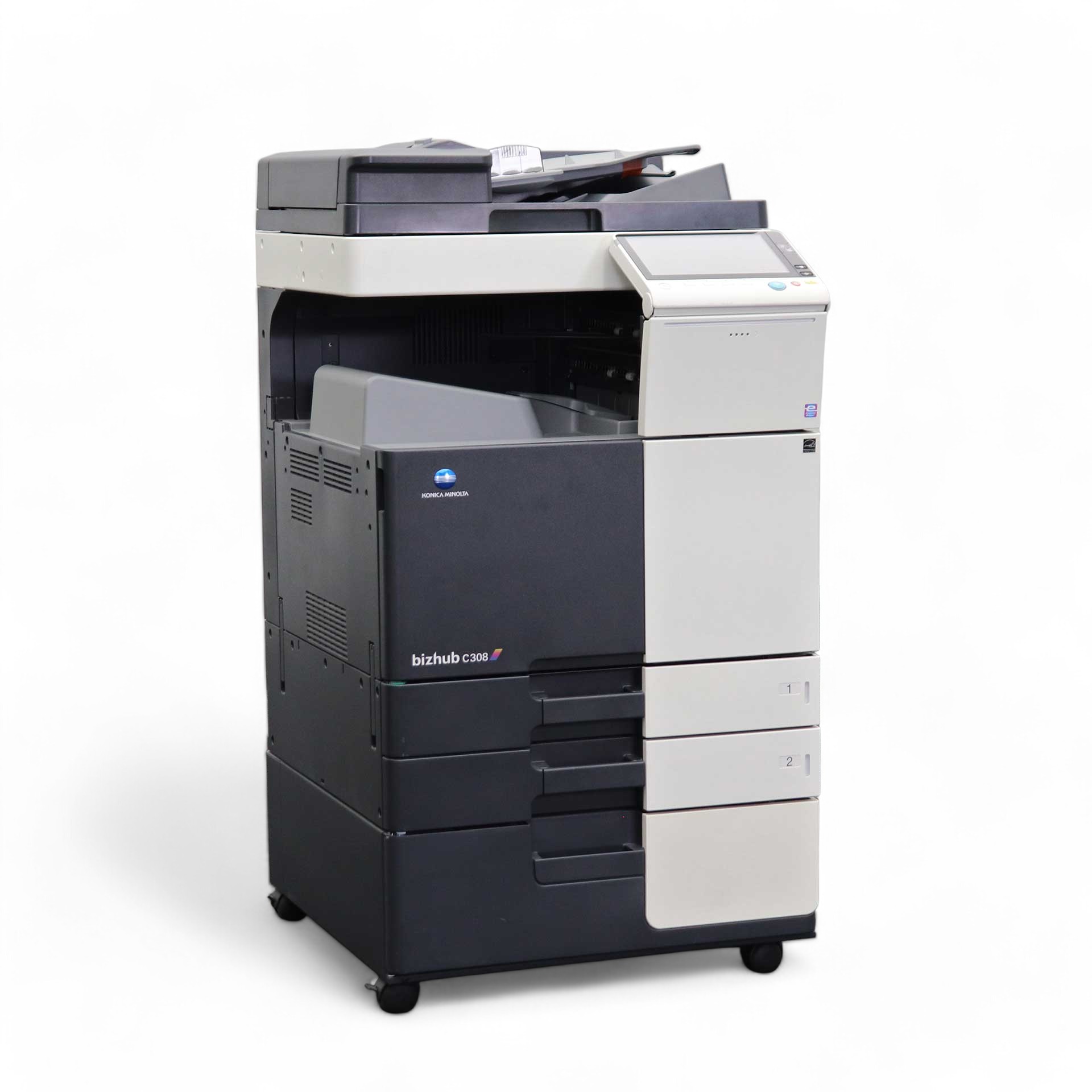 Konica Minolta bizhub C258 Farbdrucker (Anthrazit, Normal Gebraucht)