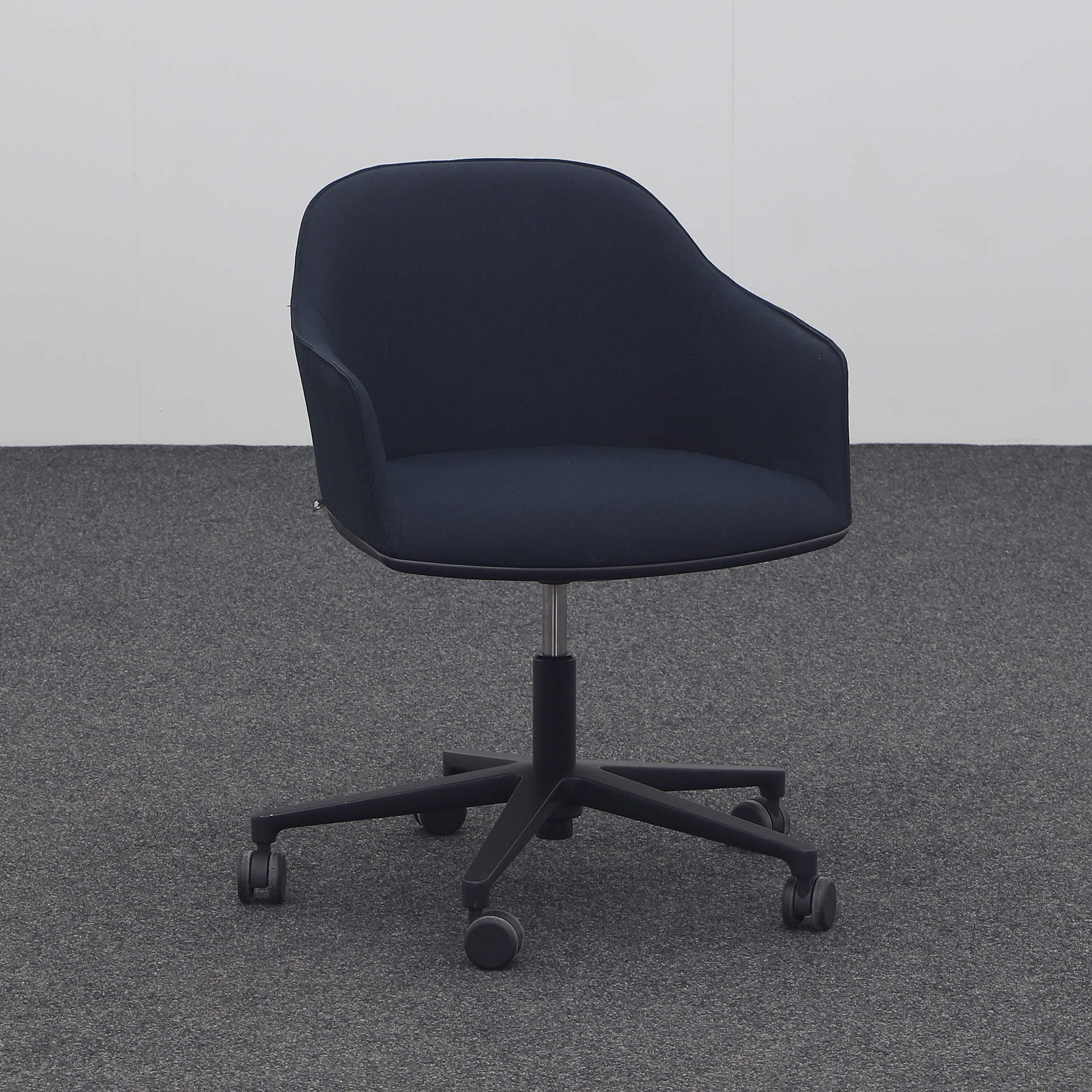 Other Vitra Softshell (Black, Good, Anthracite, Carpet castors, Fixed armrests)