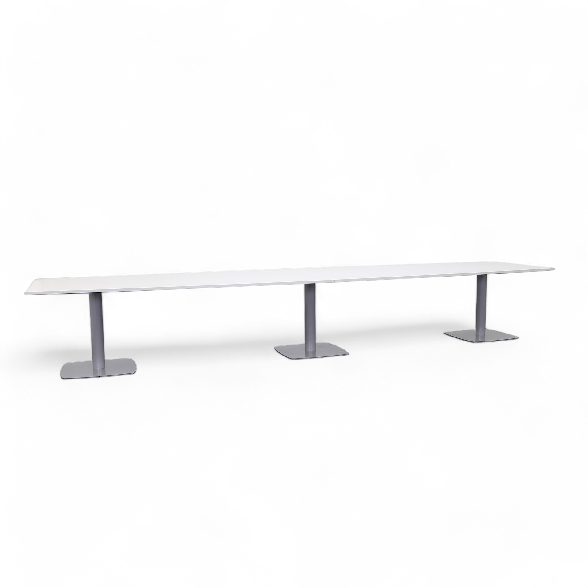 table de réunion Rohde & Grahl (Blanc, Normalement utilisé, 480x120, Gris argenté)