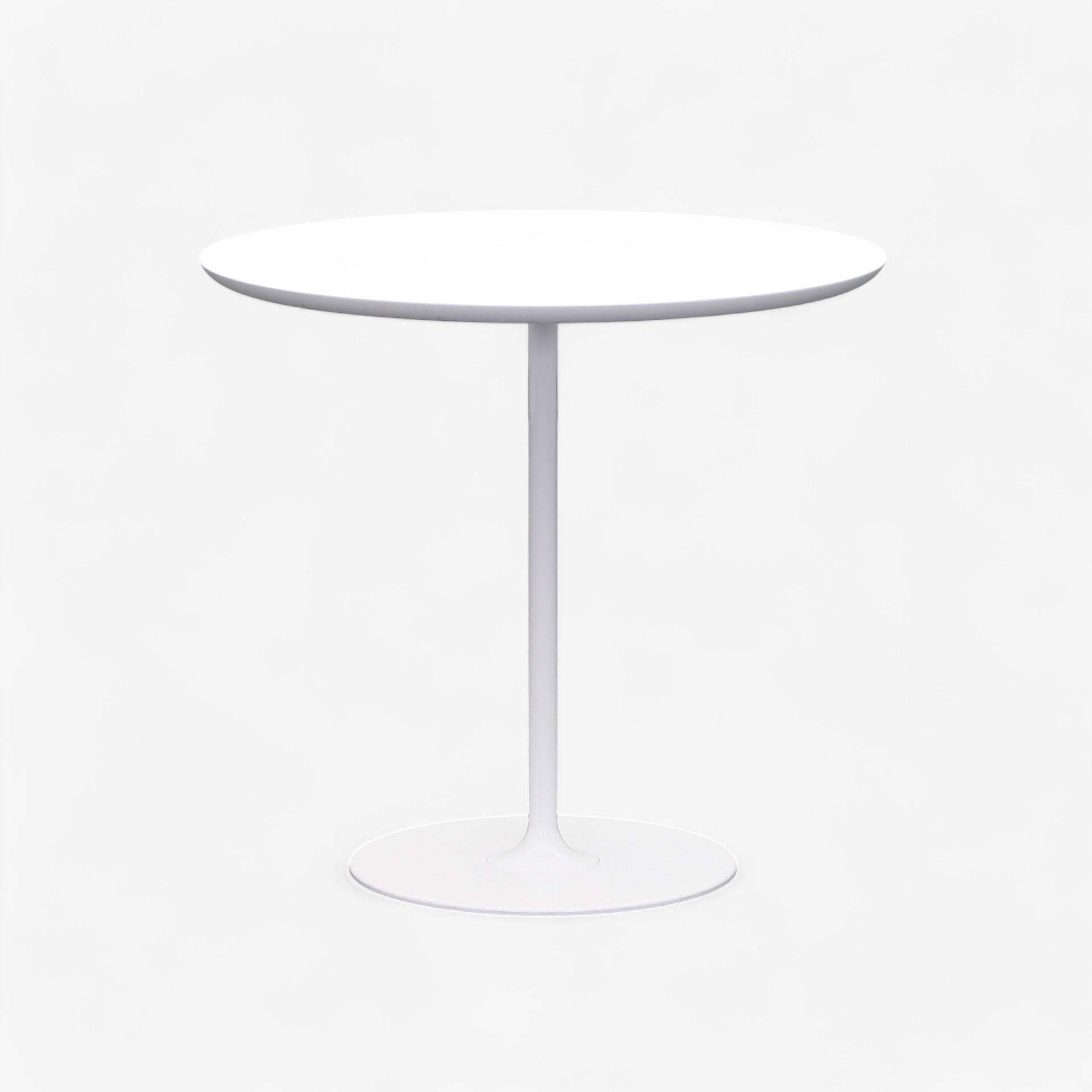 Arper Dizzie meeting table (White, Normal used, 80x80, White)