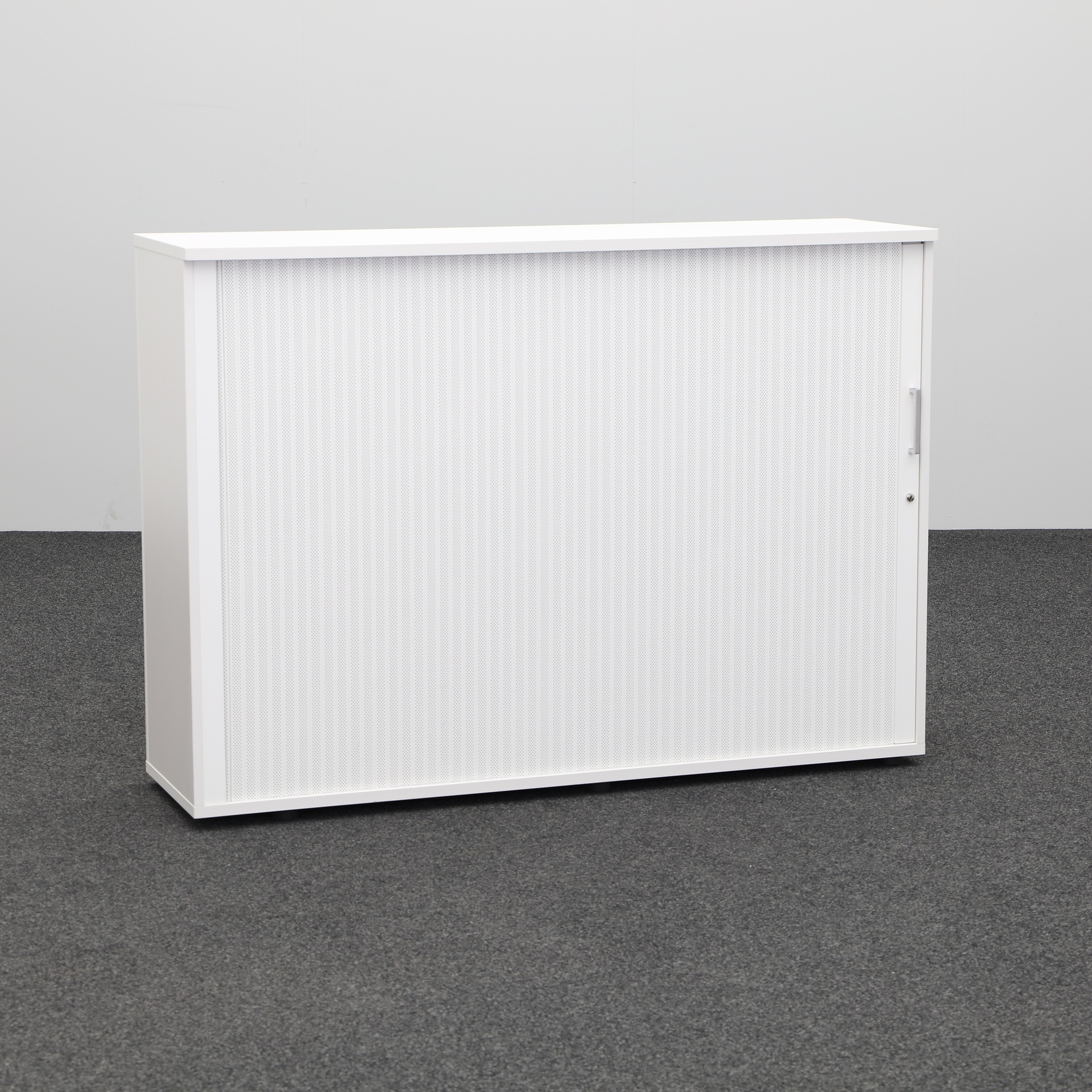 Roller shutter cabinets Haworth Vados (White, Normal used, With key)