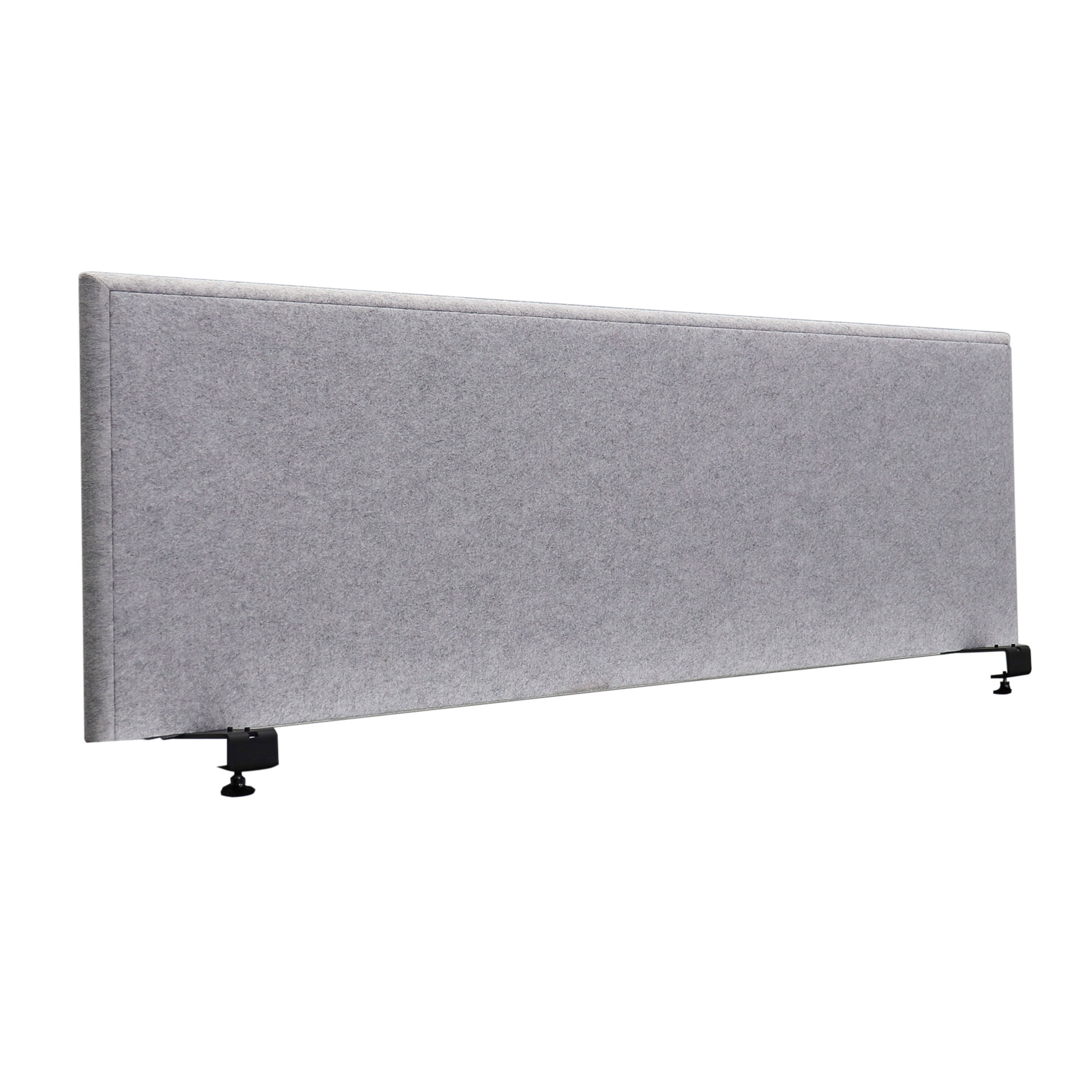 Acoustic table screen (Light gray, Normal used, Light gray, 160x45)