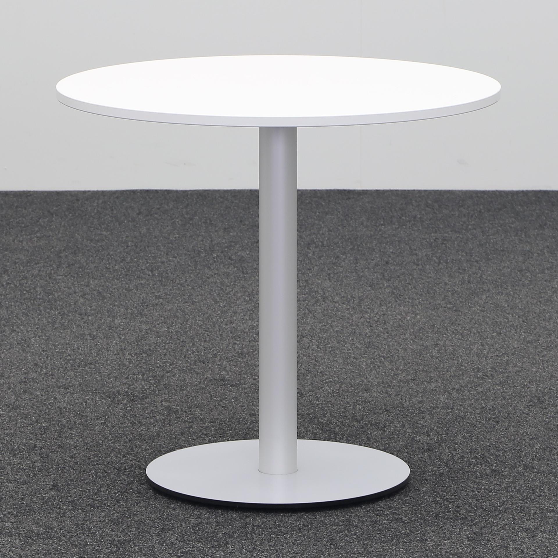 Table de réunion Tradingzone Smartline (Gris clair, Nouveau, 80x80, Gris argenté, Gris argenté)