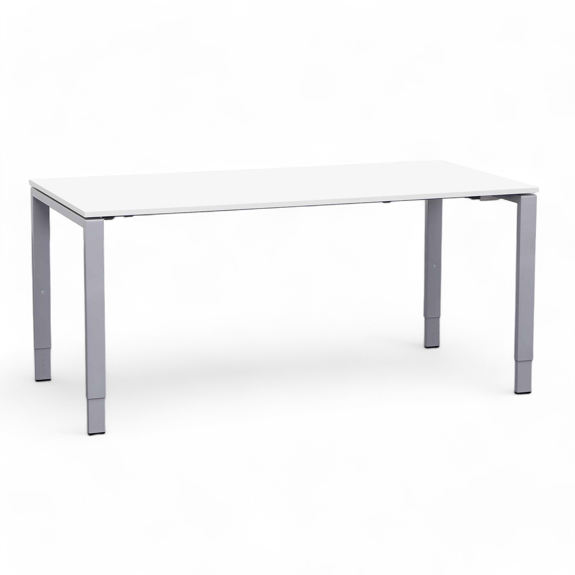 Table de bureau Tradingzone Smartline (Blanc, Nouveau, 160x80, Gris argenté, Gris argenté)