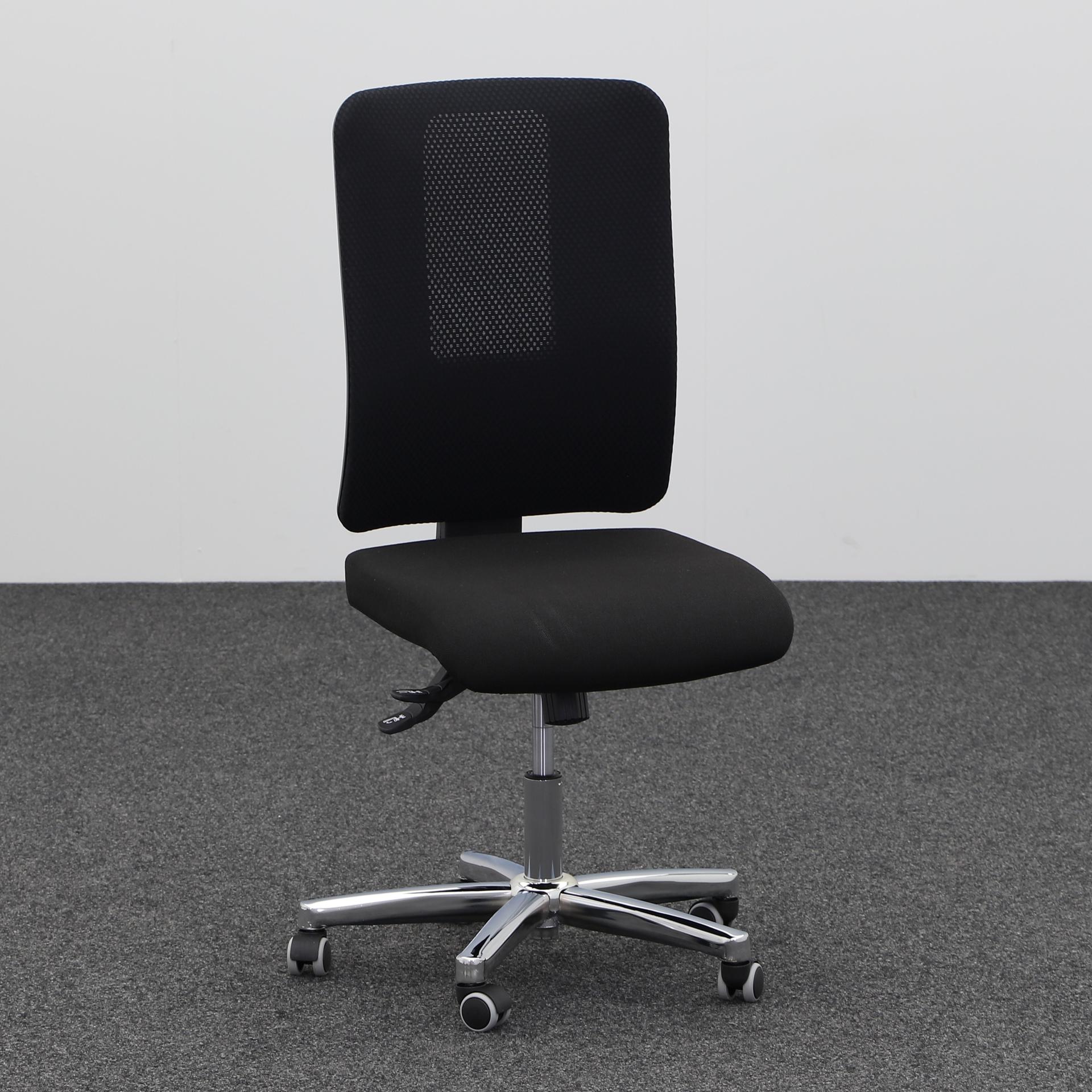 Office swivel chair Topstar Open X N (Black, New, Hard floor castors, without)