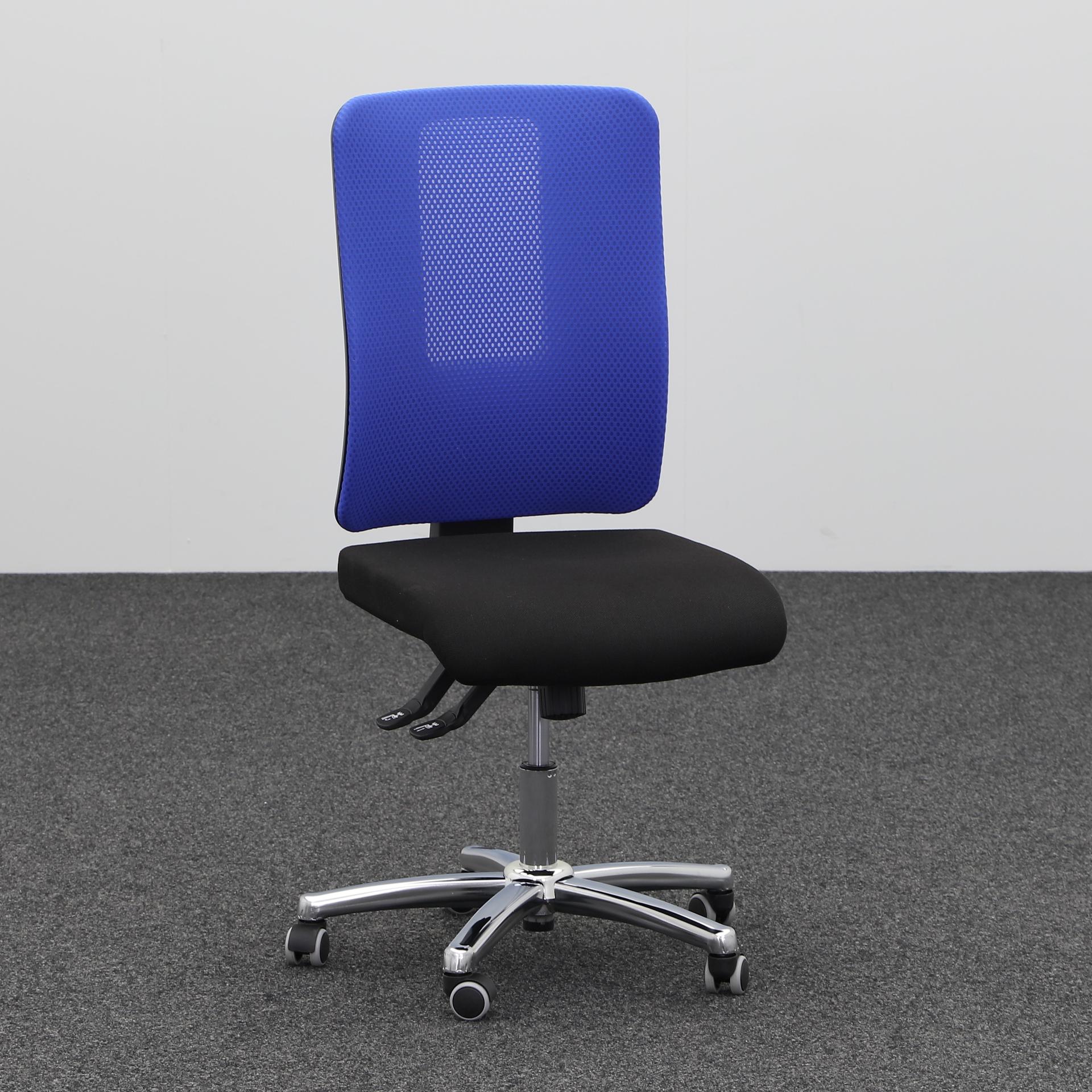 Office swivel chair Topstar Open X N (Blue, New, Hard floor castors, without)